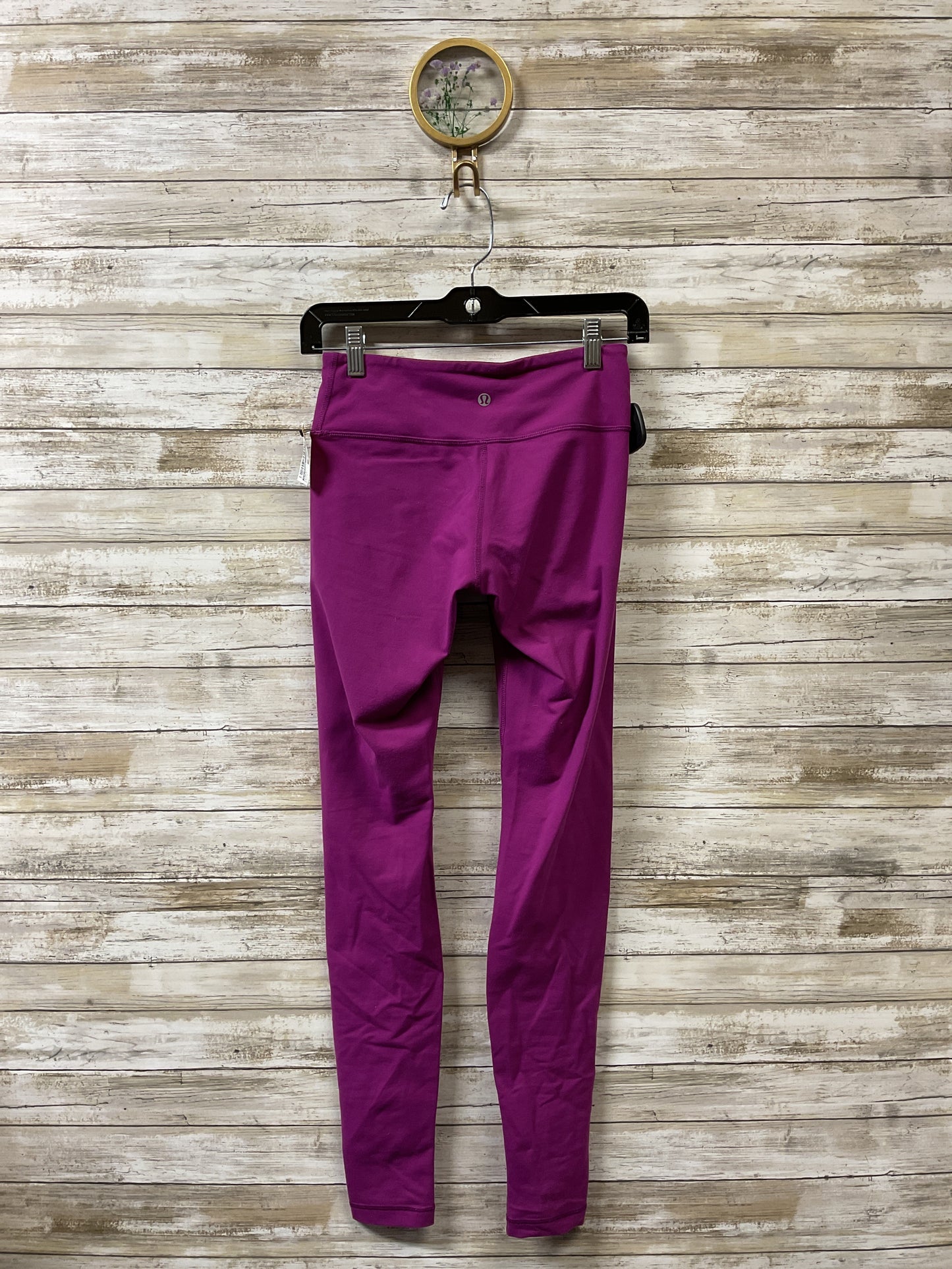 Athletic Leggings By Lululemon In Purple, Size:4