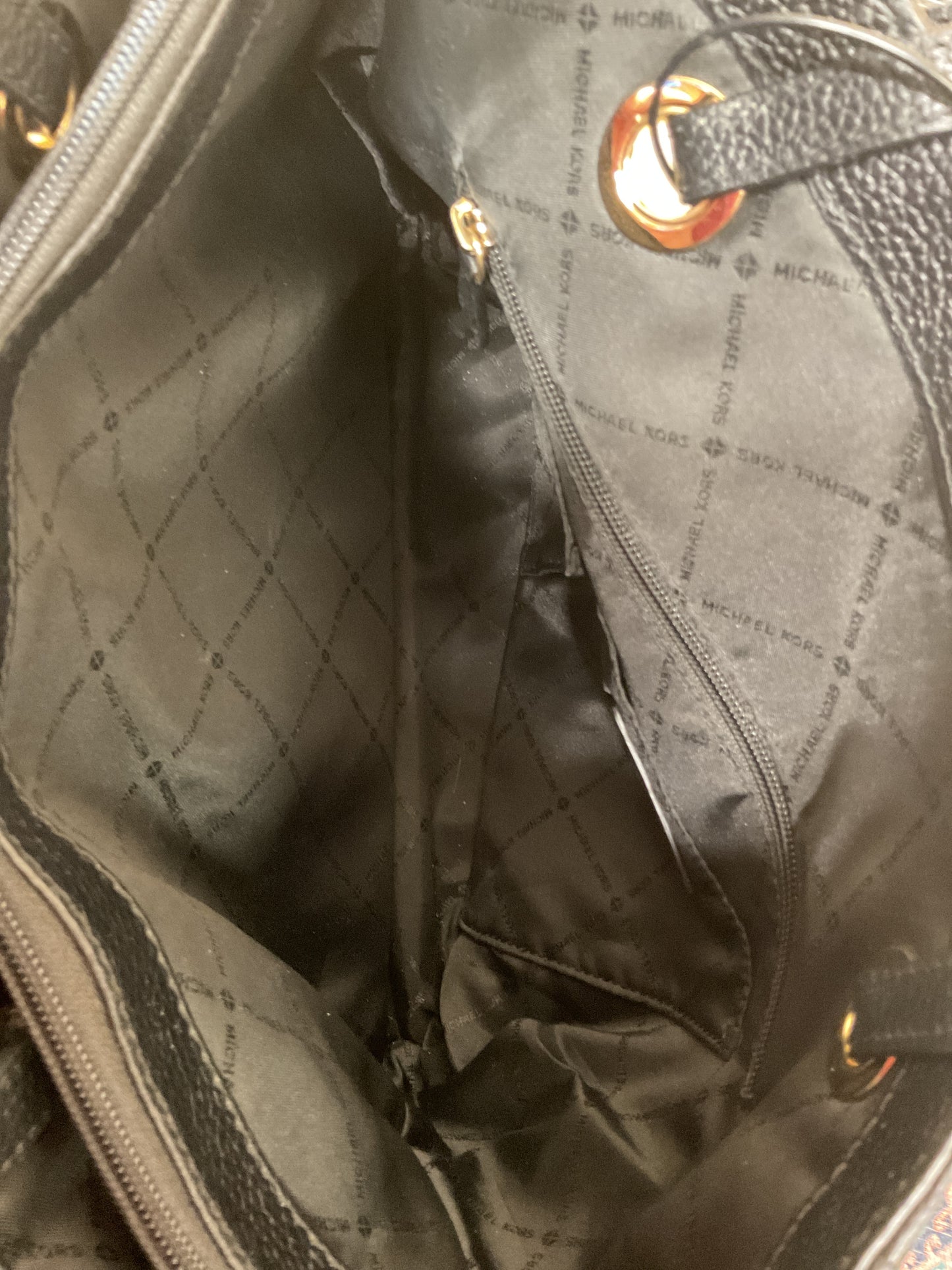 Handbag Designer By Michael Kors In Black, Size:Medium