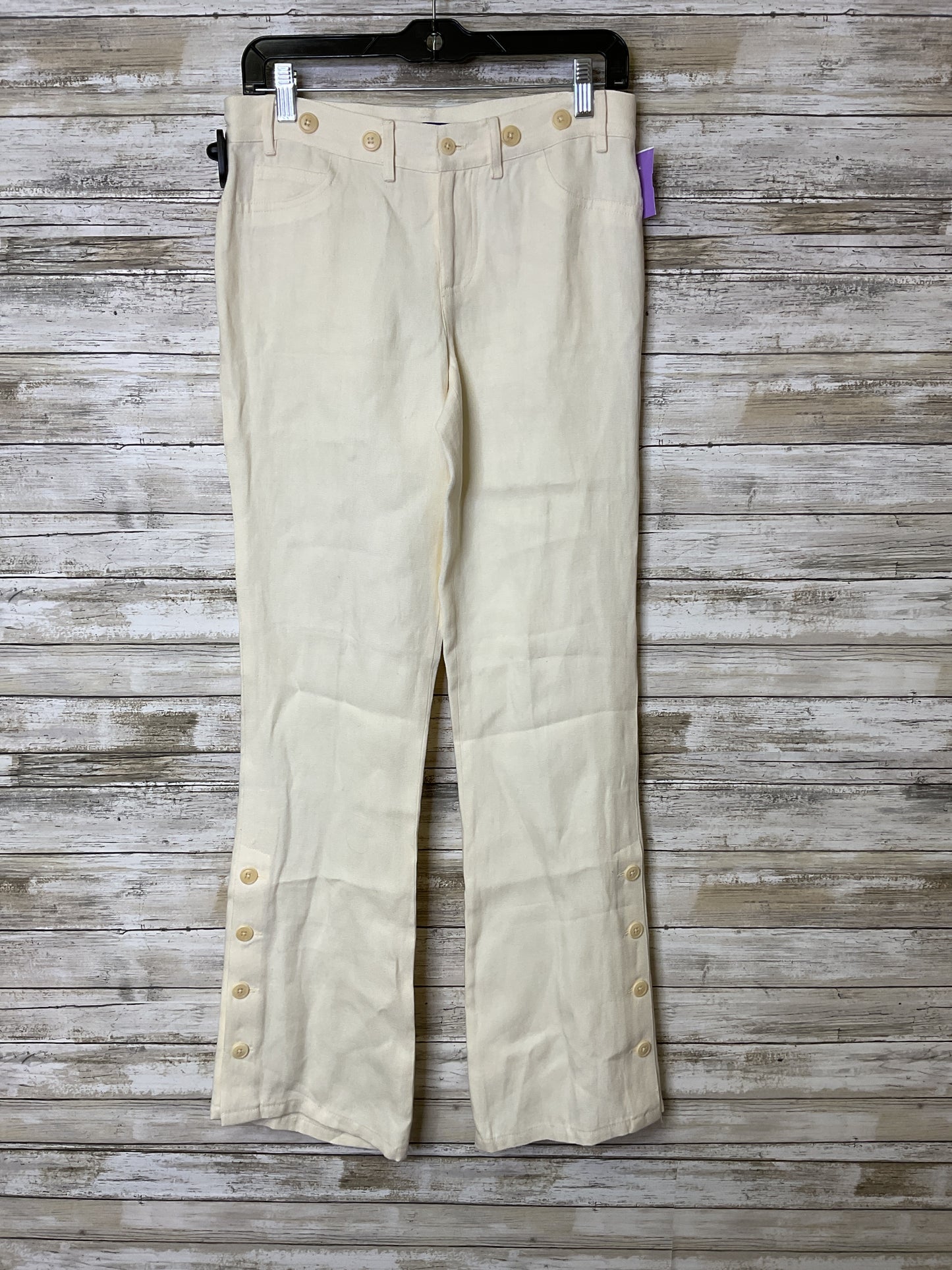 Pants Dress By Ralph Lauren Collection In Cream, Size:4