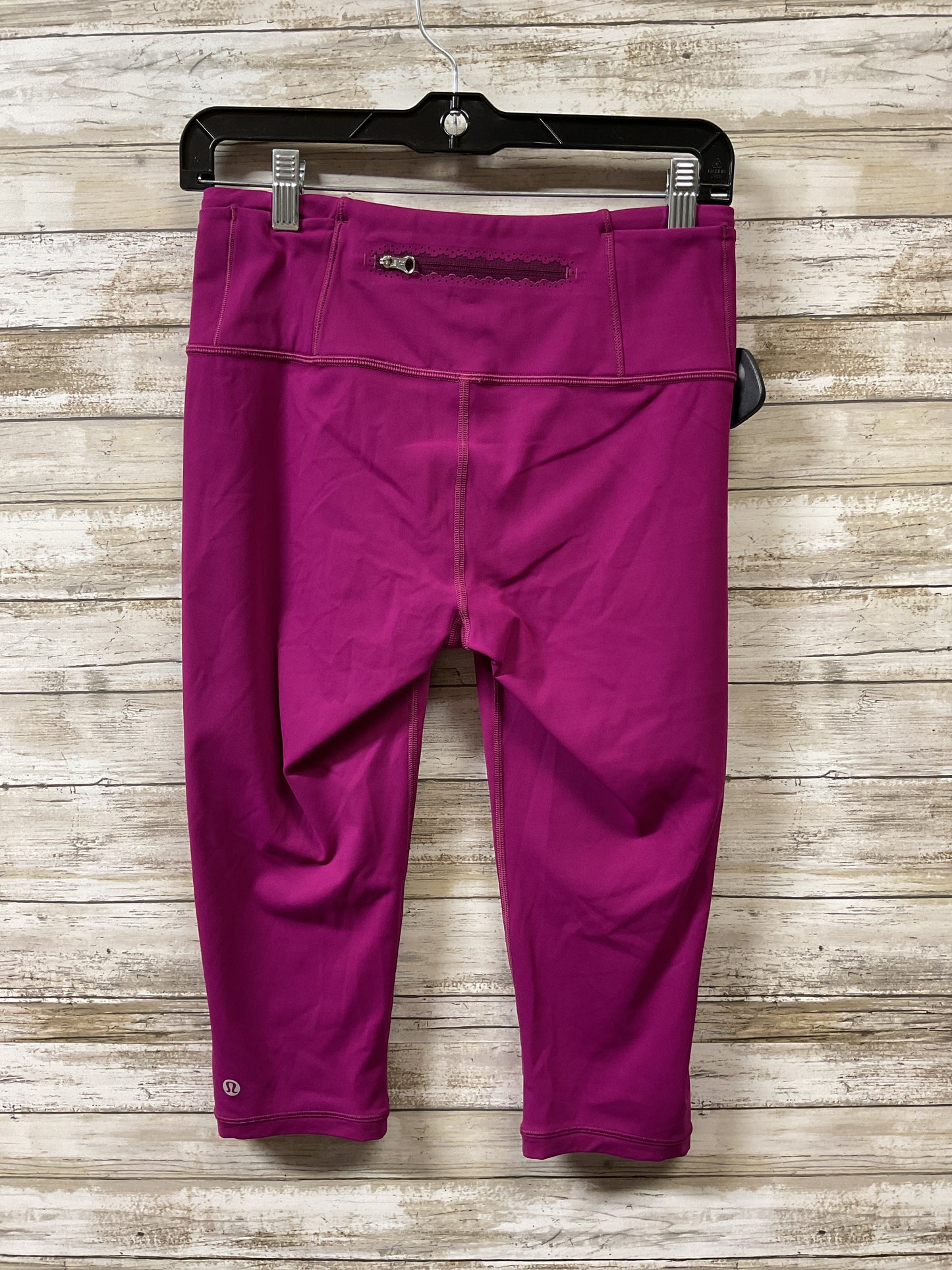 Athletic Capris By Lululemon In Purple, Size:6