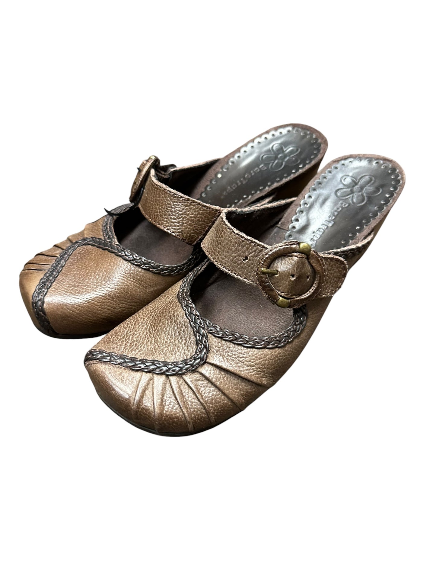 Shoes Heels Wedge By Bare Traps In Brown, Size:6