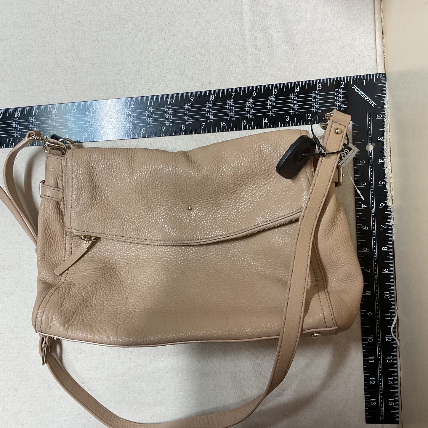 Crossbody Designer By Kate Spade In Tan, Size:Medium