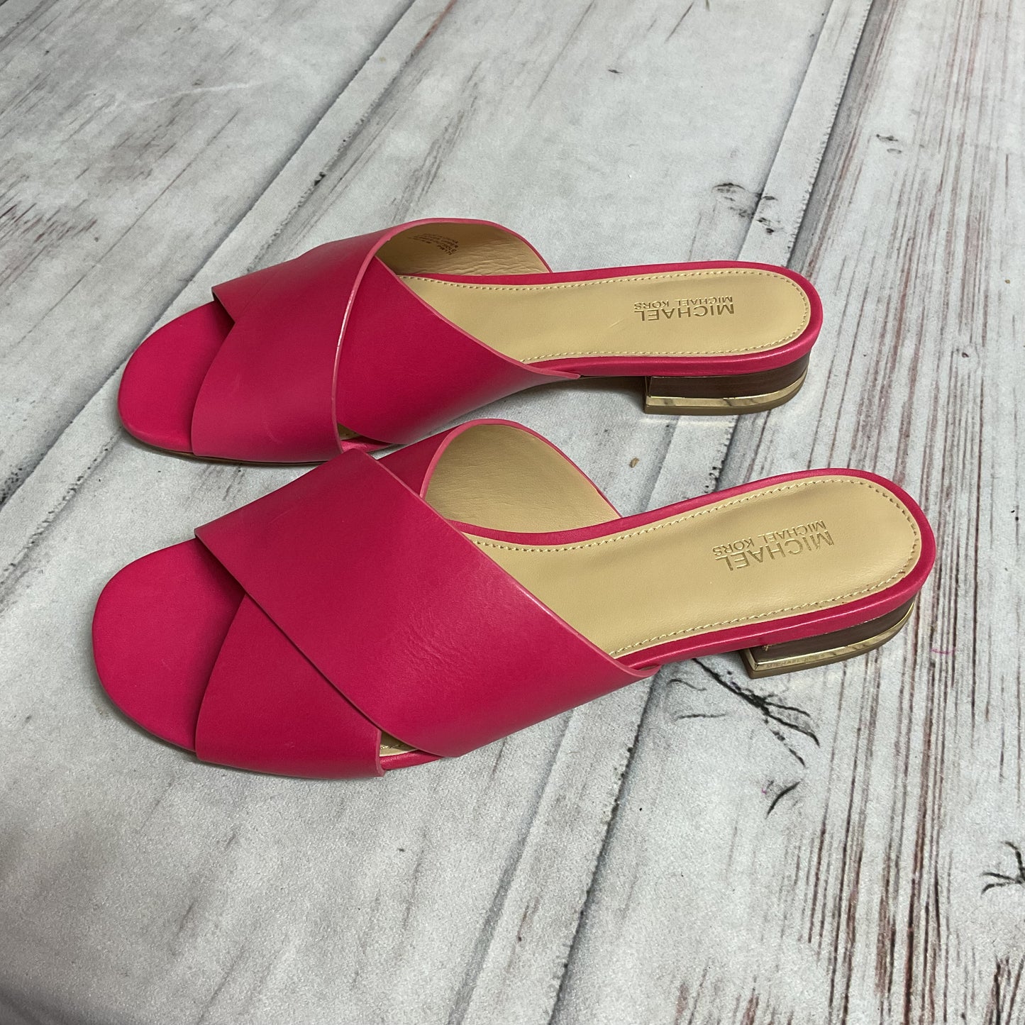 Shoes Flats By Michael By Michael Kors In Pink, Size:6.5