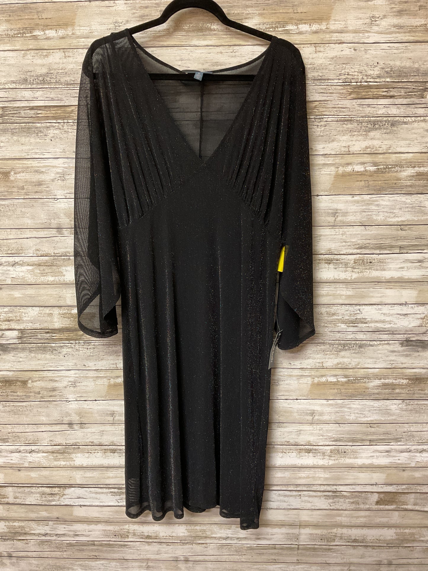 Dress Casual Midi By Modcloth In Black, Size:L