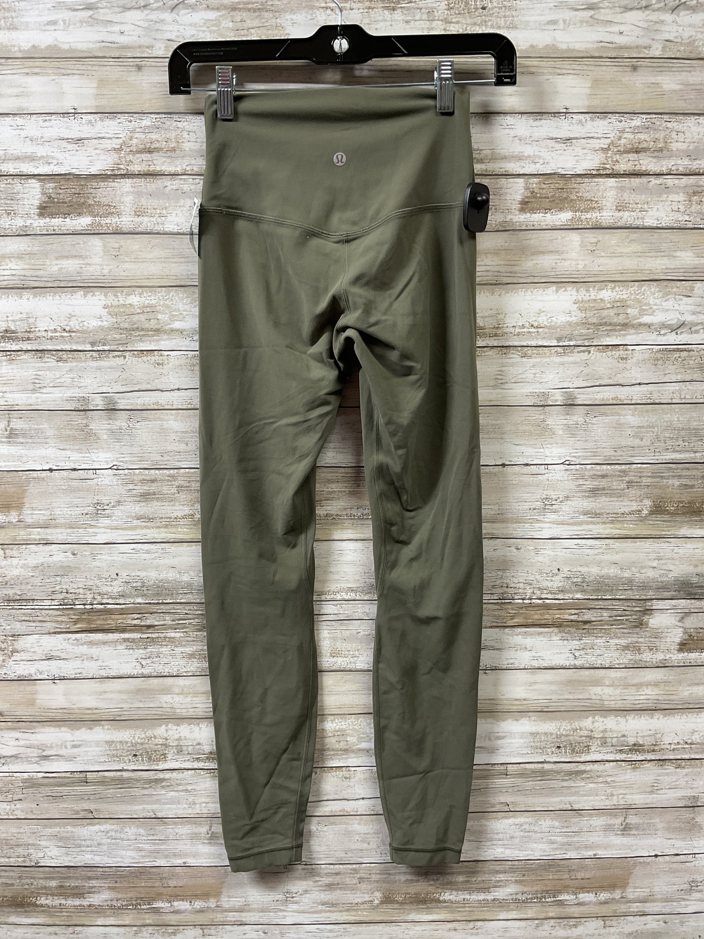 Athletic Leggings By Lululemon In Green, Size:4