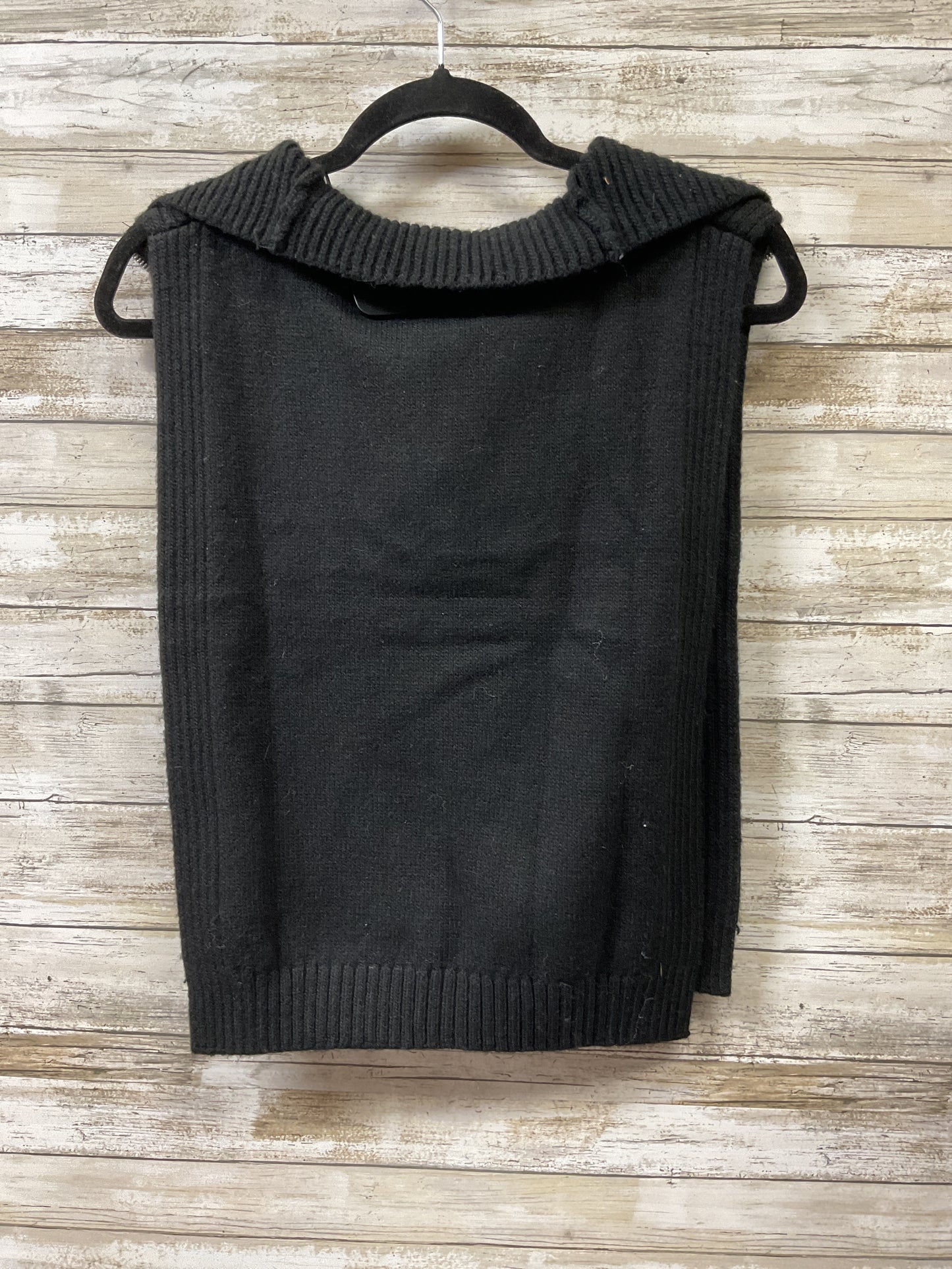 Vest Sweater By H&M In Black, Size:Osfm