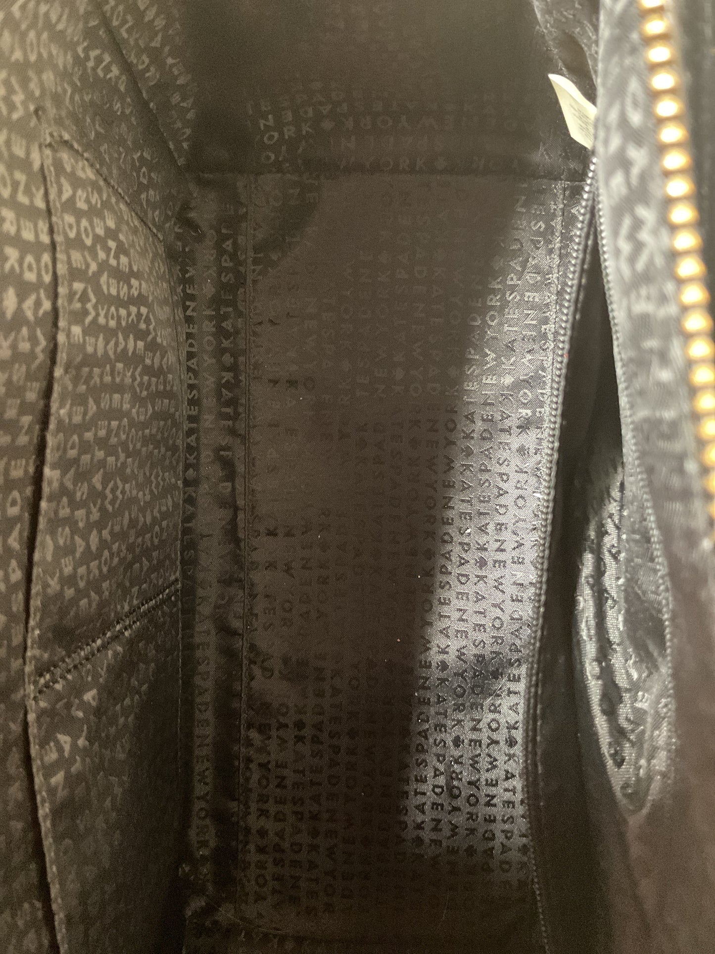 Handbag Designer By Kate Spade In Black, Size:Medium