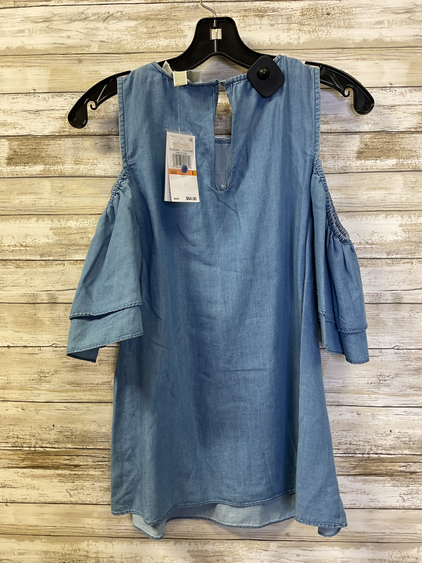 Top Ss By Michael By Michael Kors In Blue, Size:S