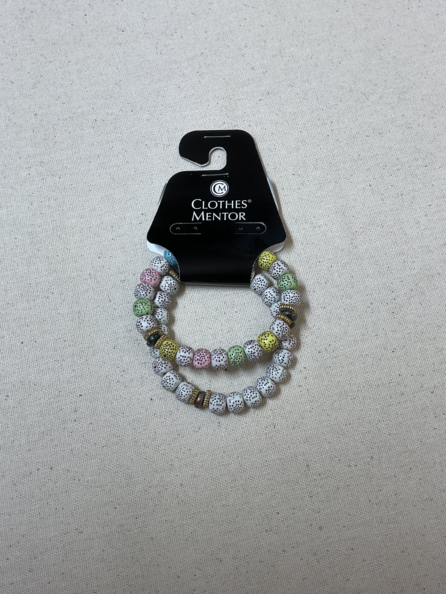 Bracelet Beaded By Clothes Mentor In Multi, Size:02 Piece Set