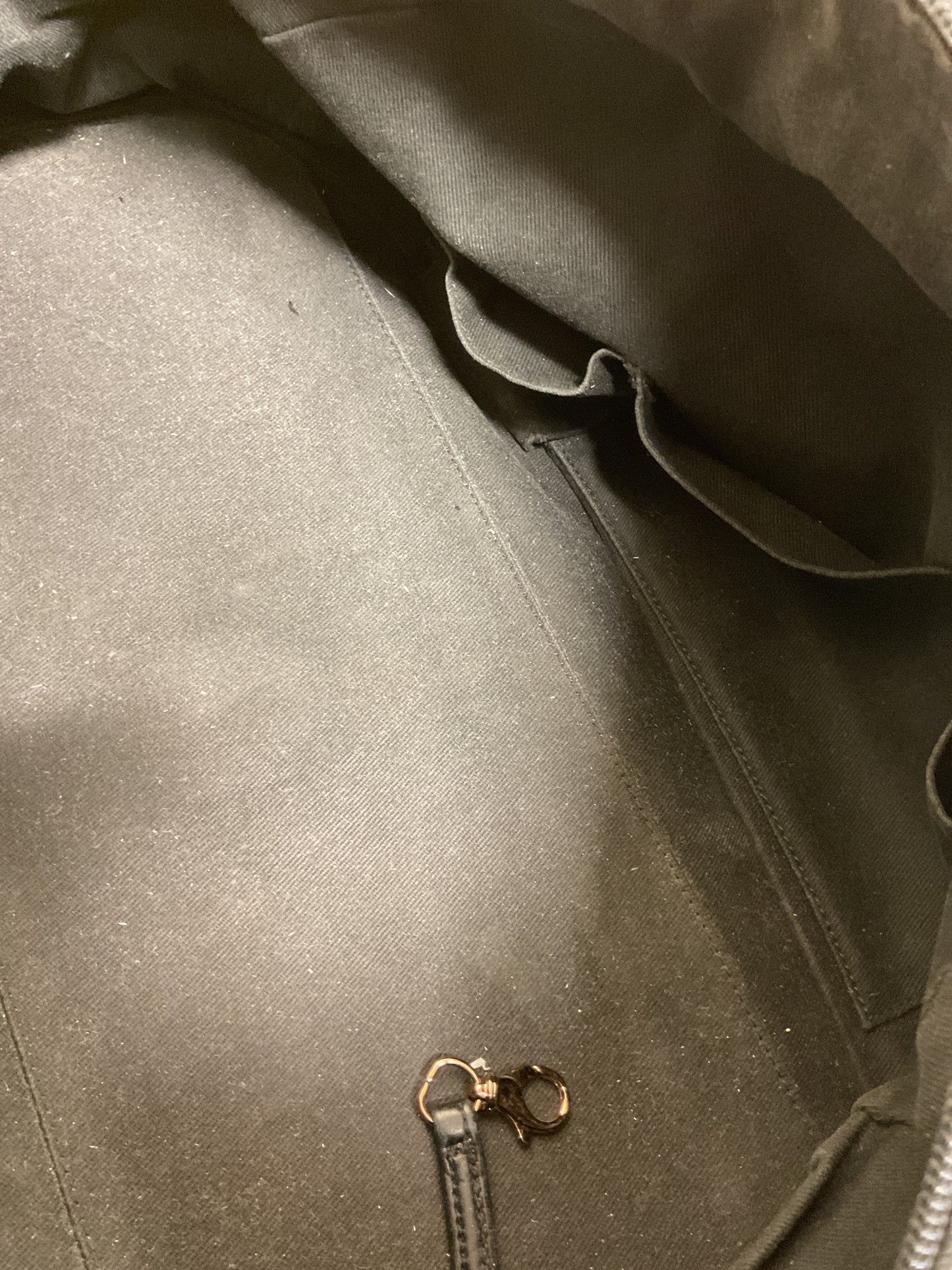 Handbag Luxury Designer by Chanel in Black, Size: Large