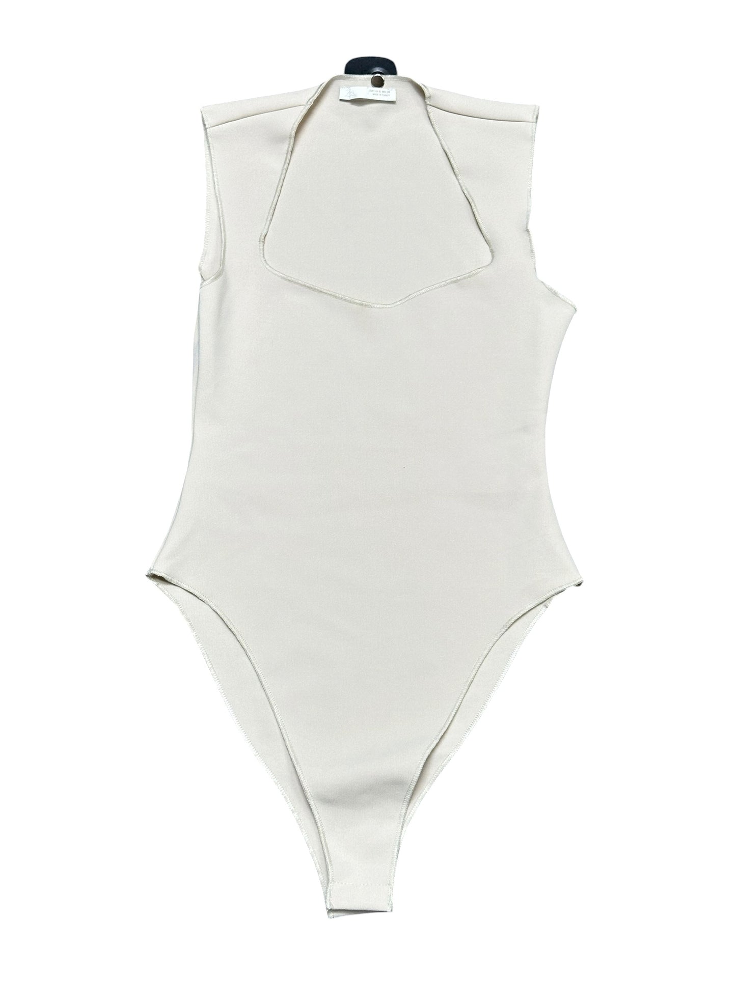 Bodysuit By Zara In Tan, Size:S