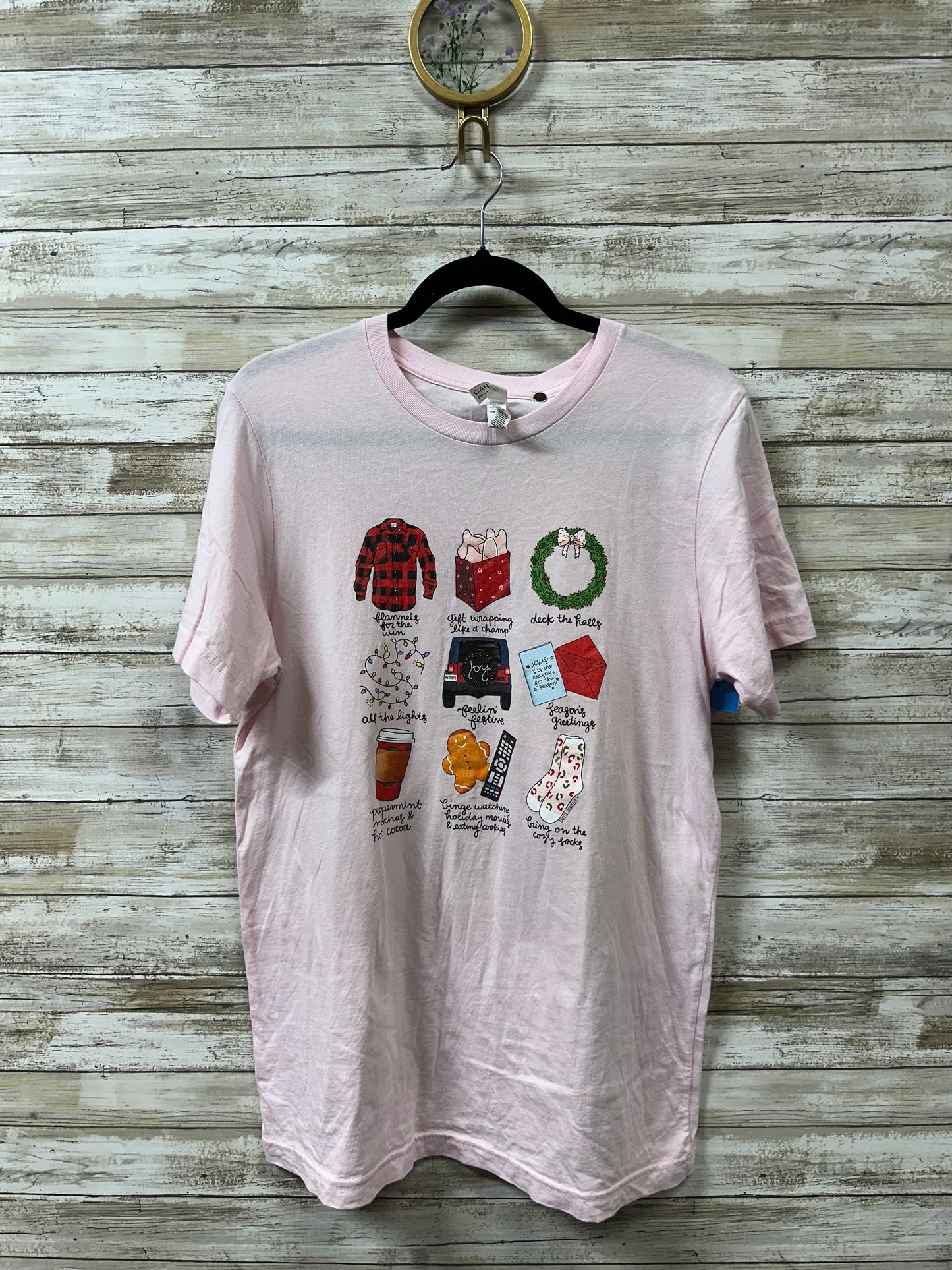 Top Ss By Canvas In Pink, Size:M