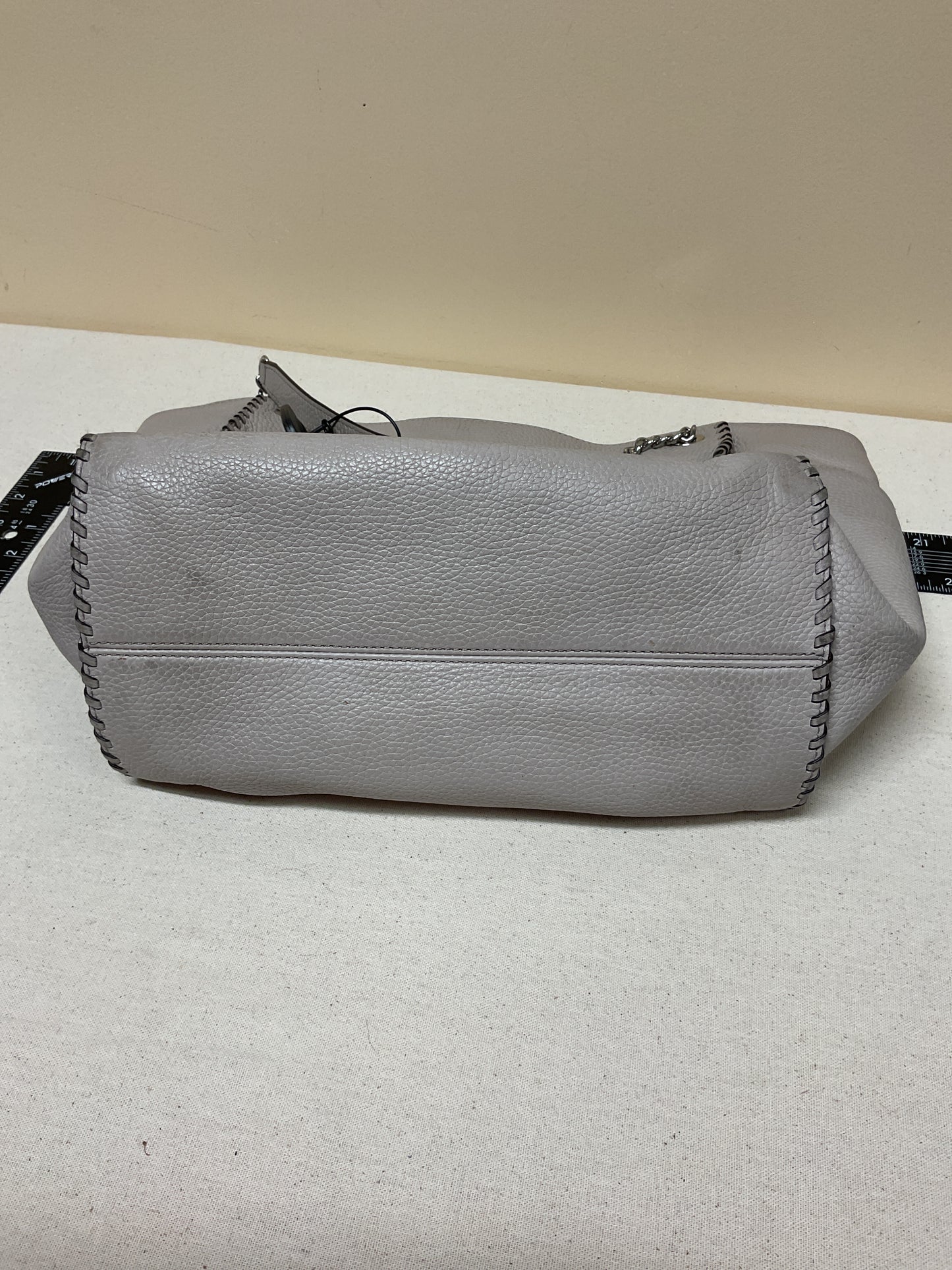 Handbag Designer By Michael Kors In Grey, Size:Large