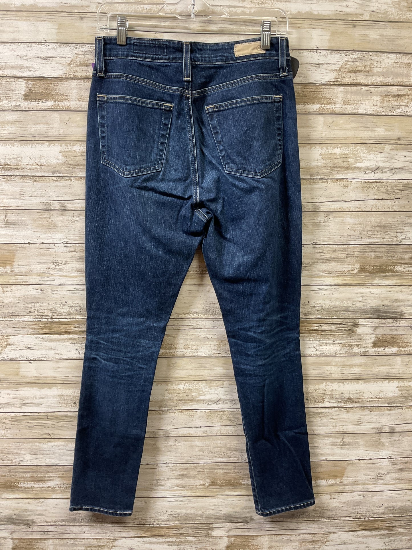Jeans Straight By Adriano Goldschmied In Blue Denim, Size:4