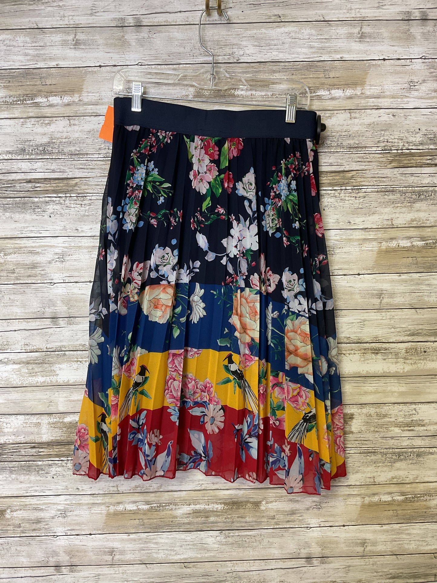 Skirt Midi By Clothes Mentor In Multi, Size:M