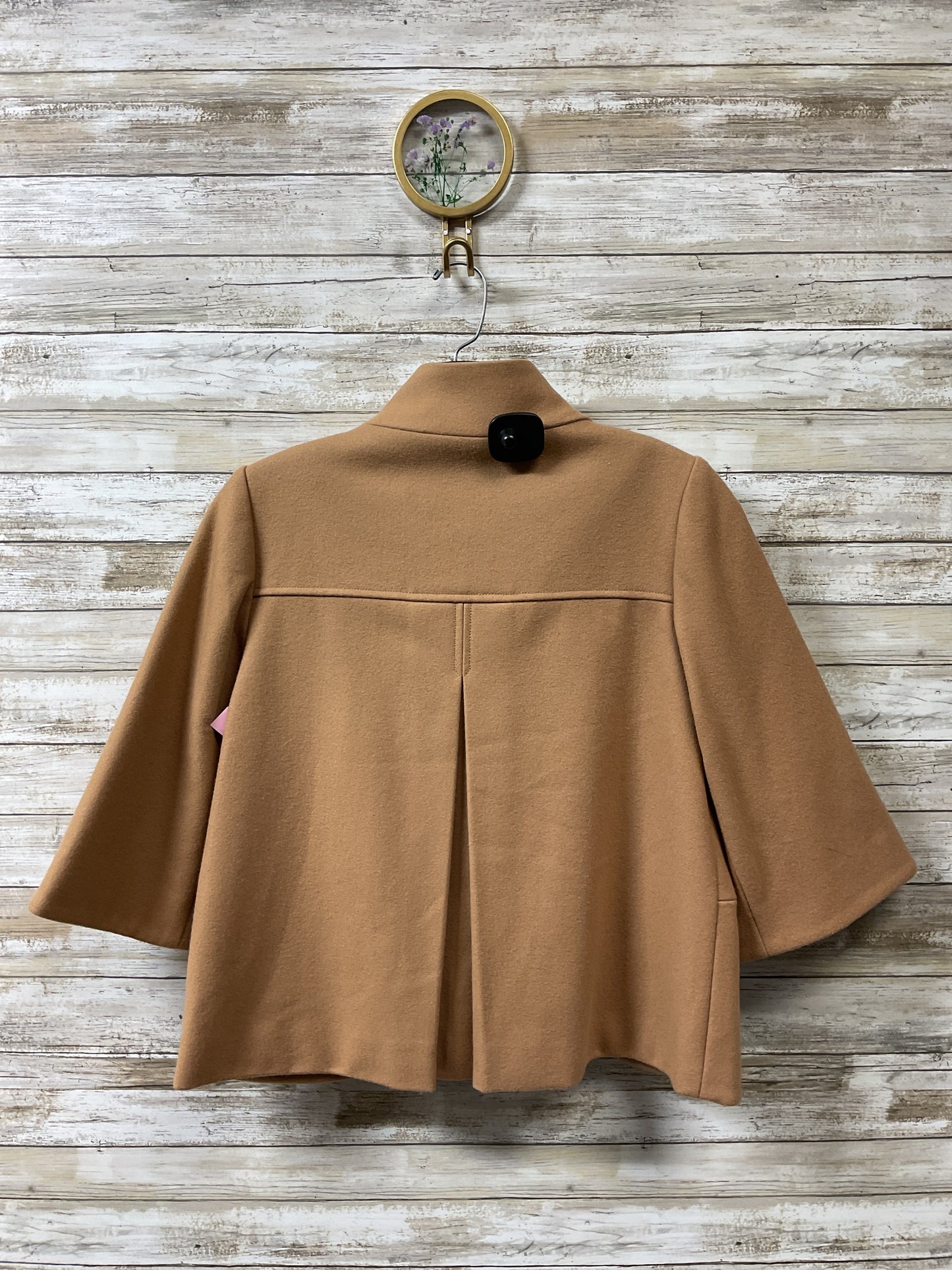 Coat Wool By Tibi In Tan, Size:S