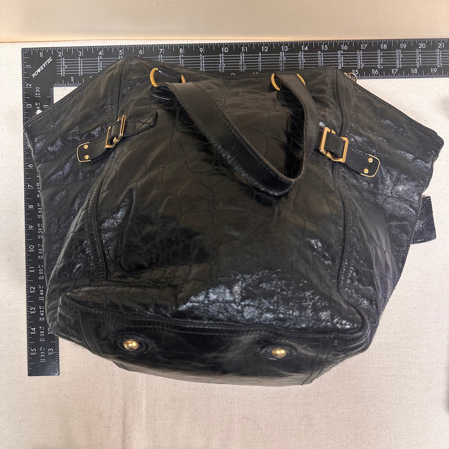 Handbag Luxury Designer by Yves Saint Laurent, Size: Large AS IS