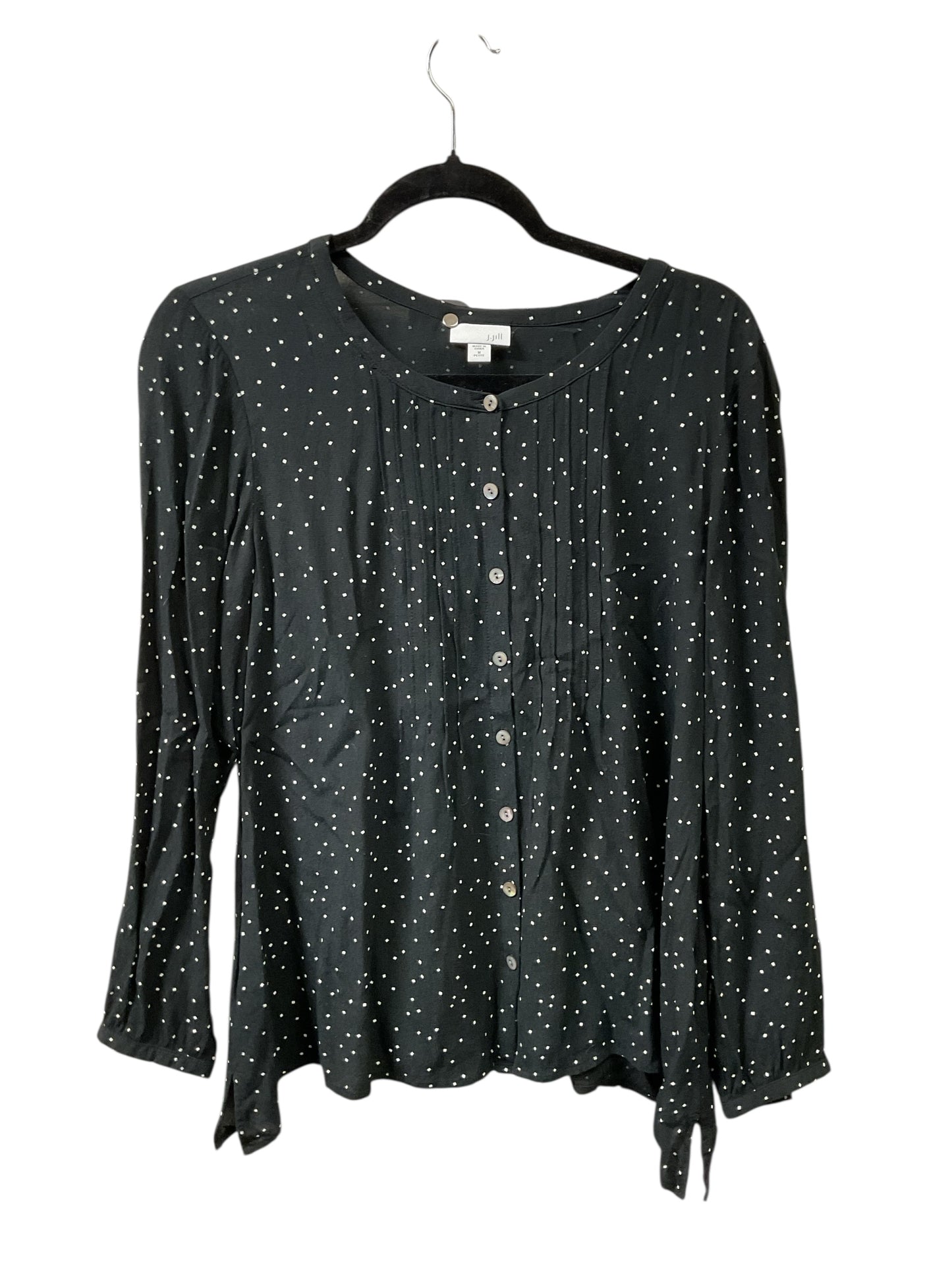 Top Ls By J. Jill In Black, Size:M