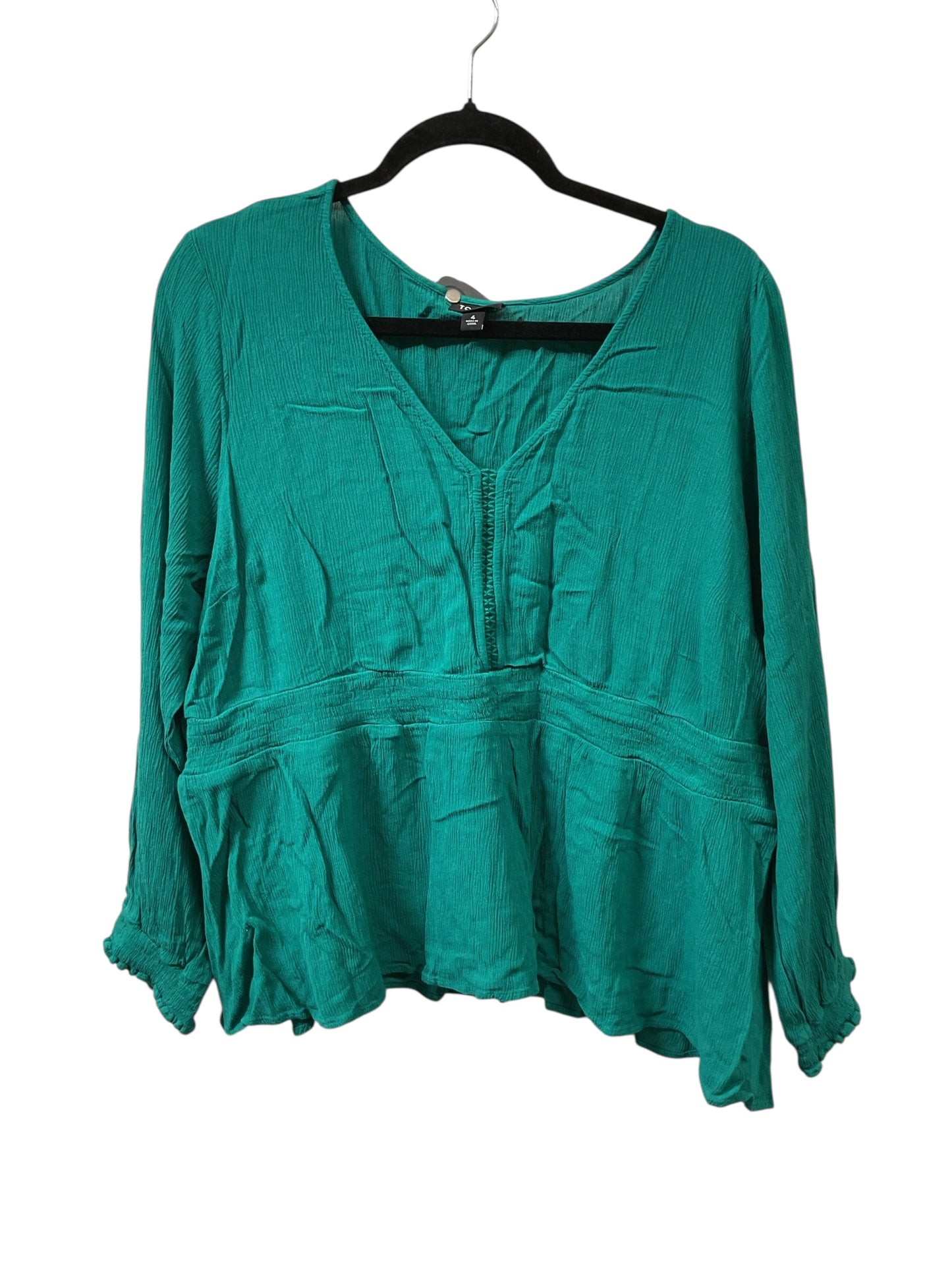 Top Ls By Torrid In Green, Size:4X