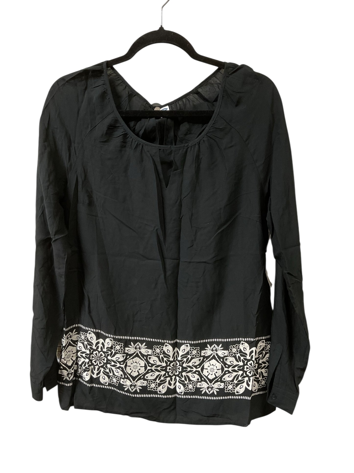 Top Ls By Old Navy In Black, Size:M