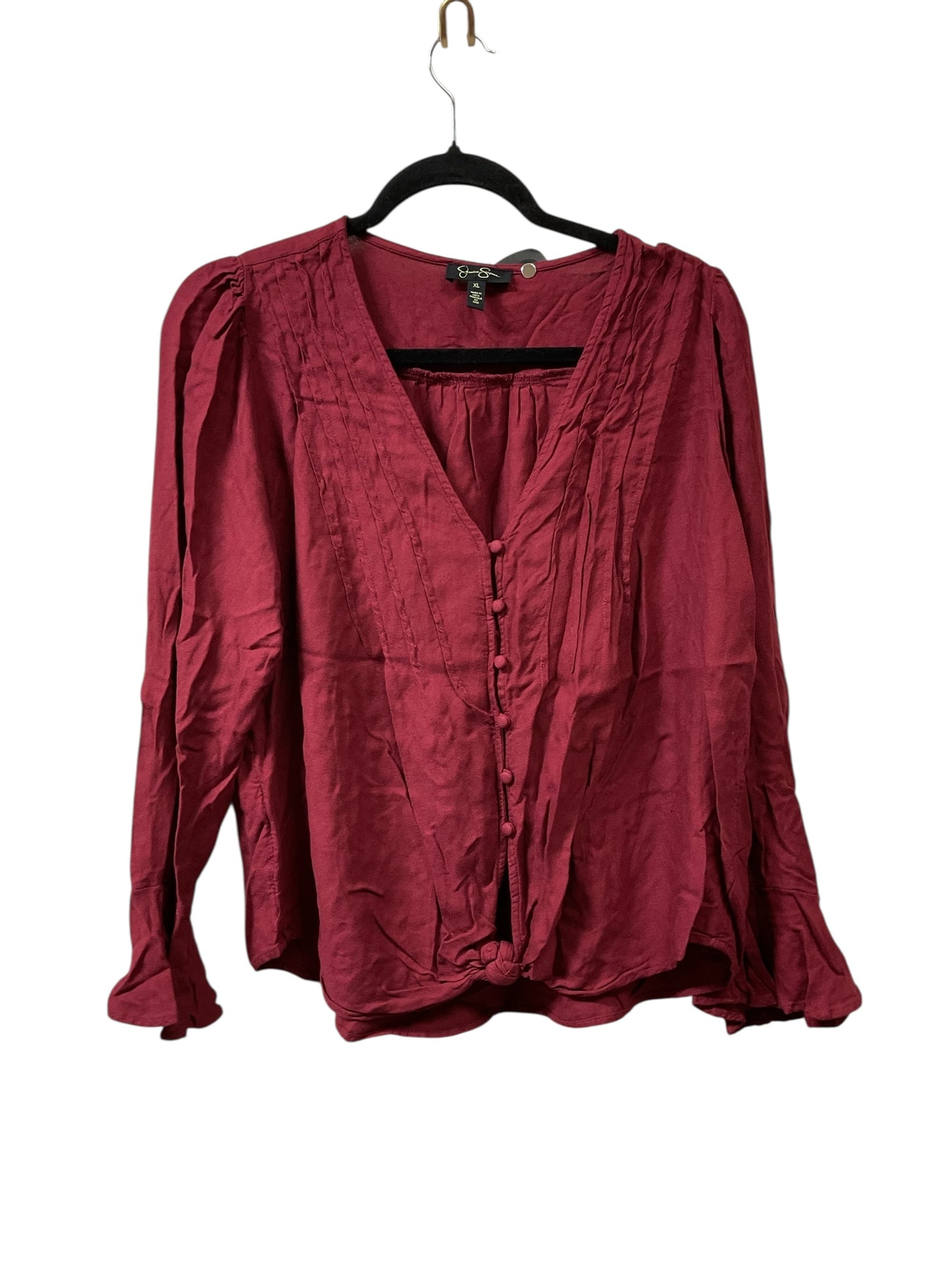 Top Ls By Jessica Simpson In Red, Size:Xl