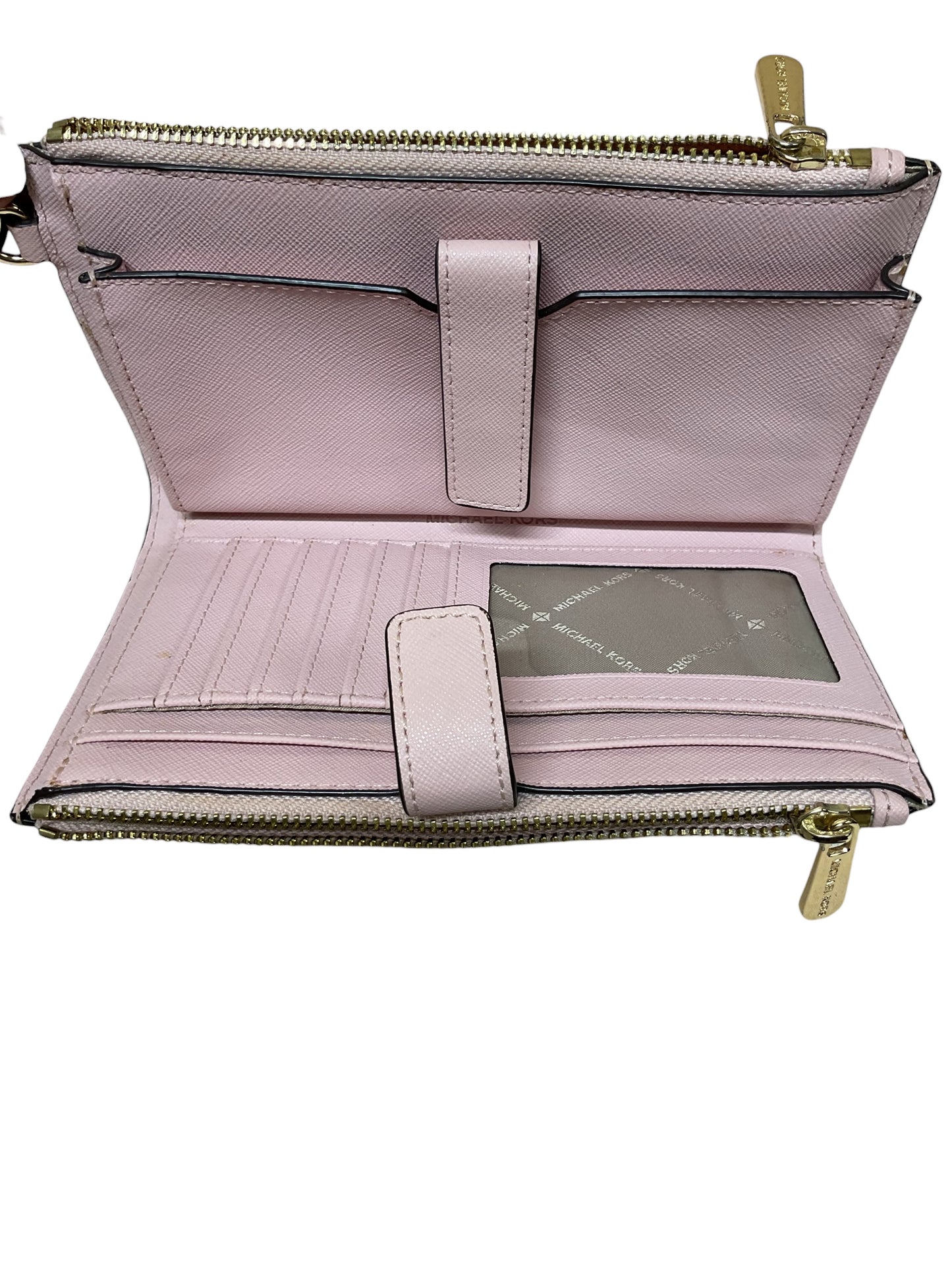 Wallet Designer By Michael Kors In Pink, Size:Large
