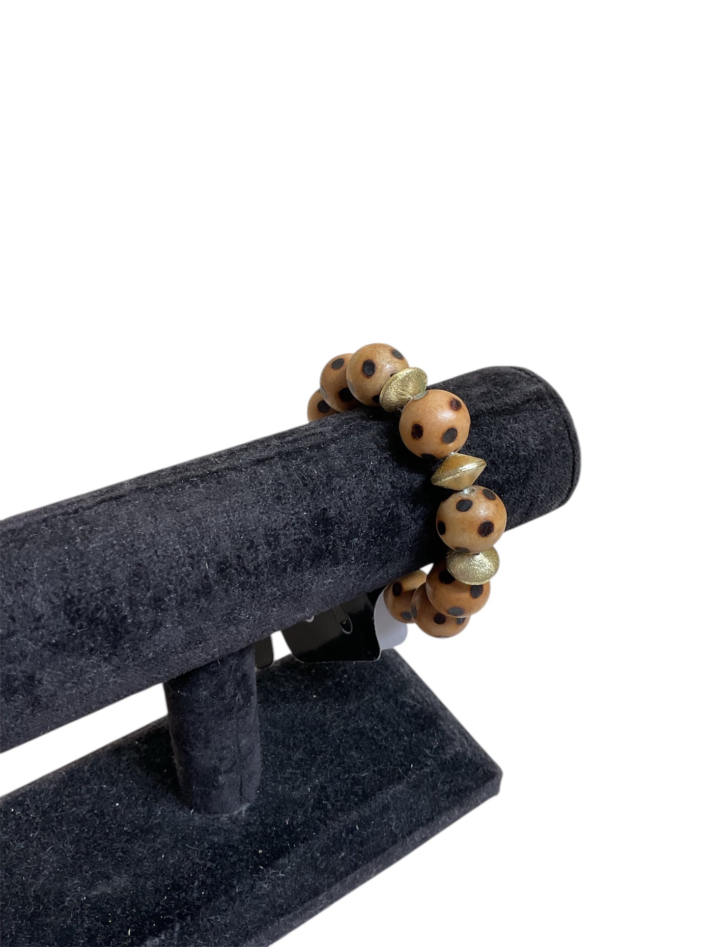Bracelet Beaded By Clothes Mentor In Polkadot Pattern
