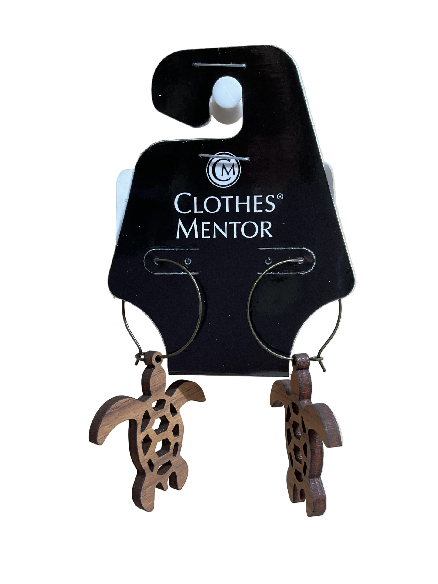 Earrings Dangle/Drop By Clothes Mentor In Brown