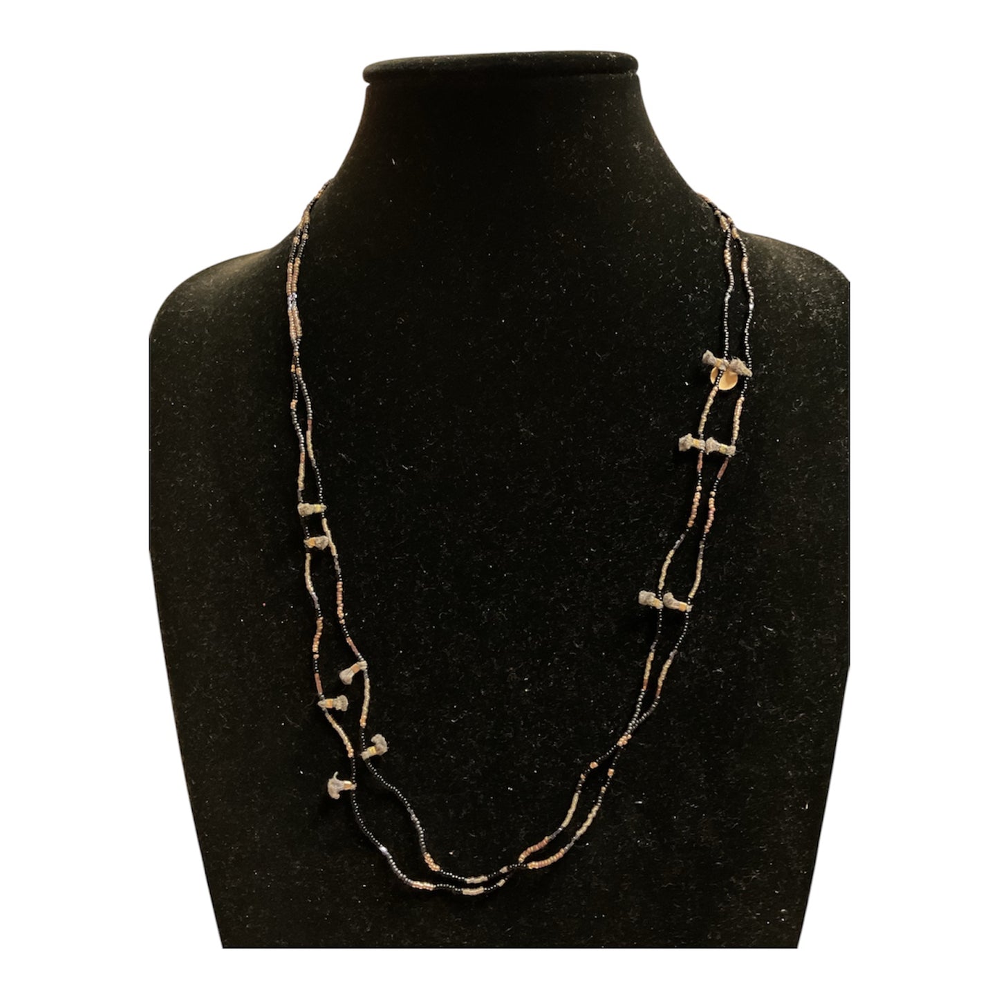 Necklace Other By Cmc In Black & Silver