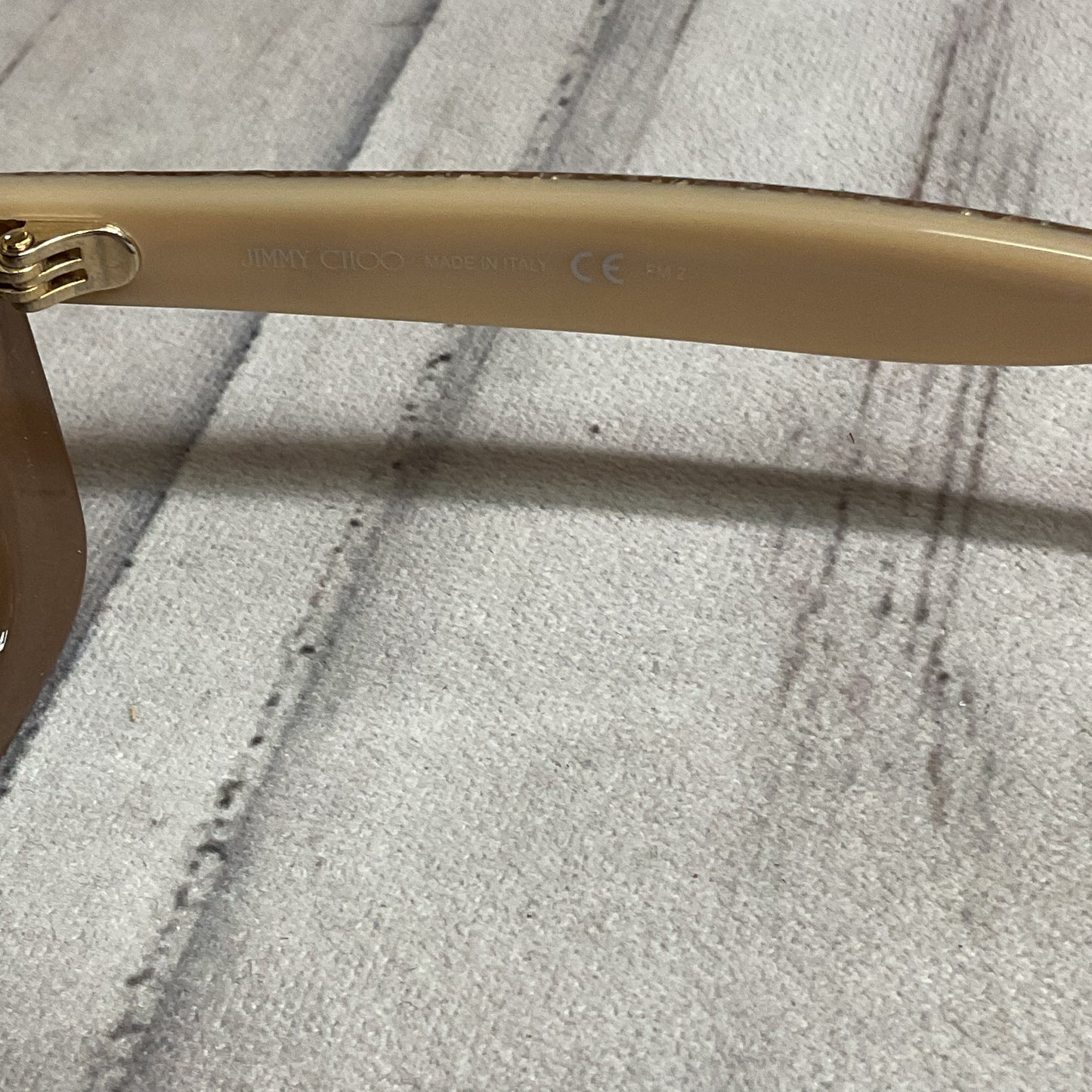 Sunglasses Luxury Designer By Jimmy Choo In Brown