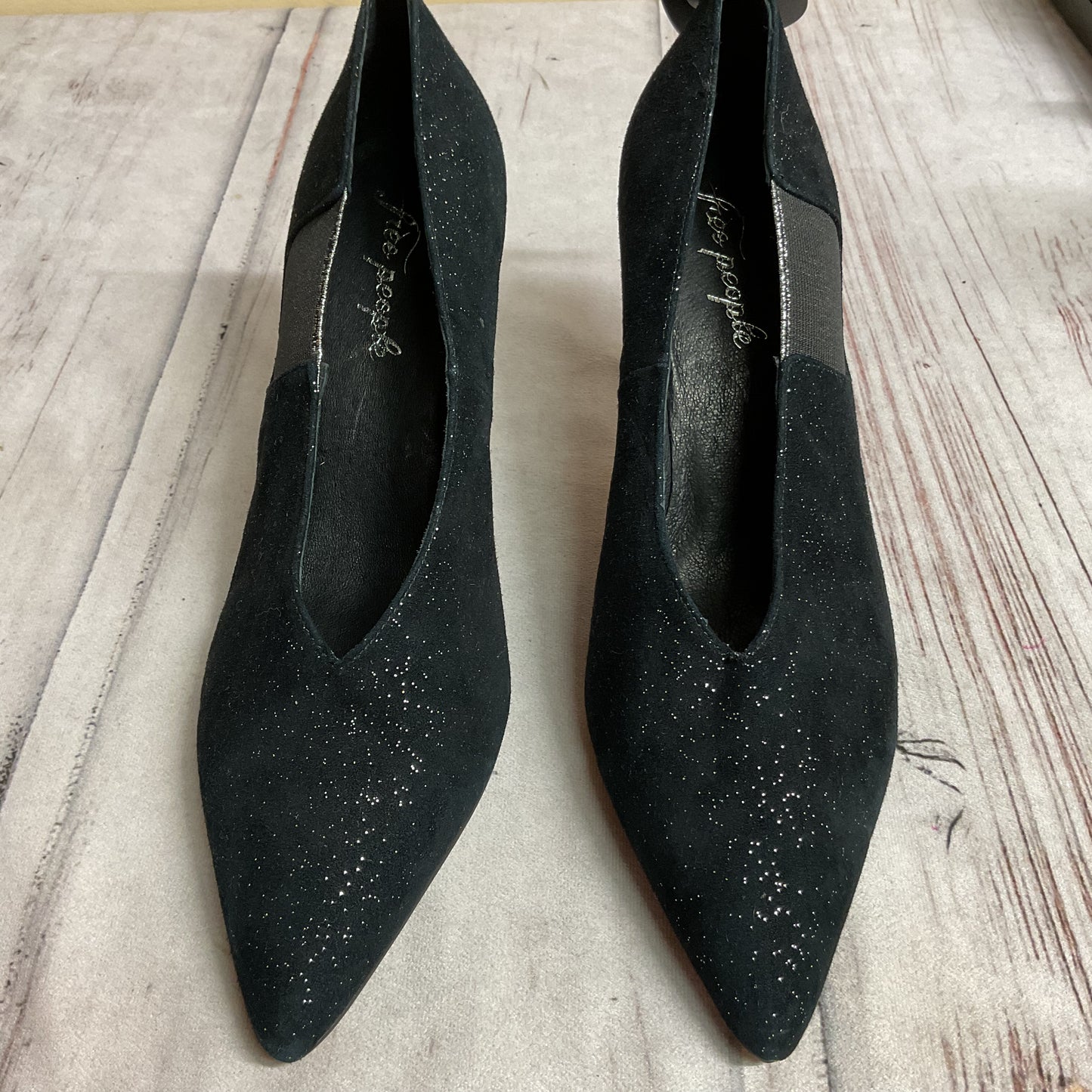 Shoes Heels Kitten By Free People In Black, Size:8.5