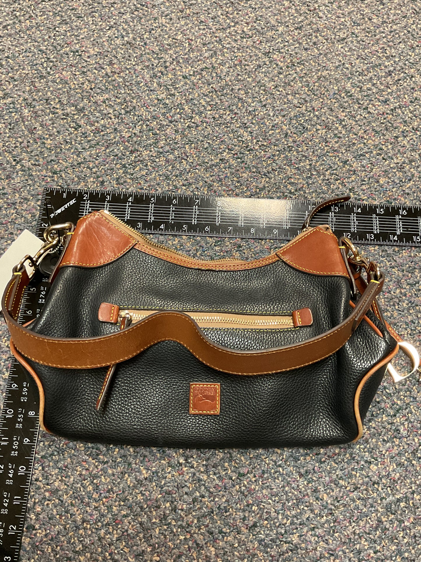 Handbag Designer By Dooney And Bourke In Black, Size:Medium