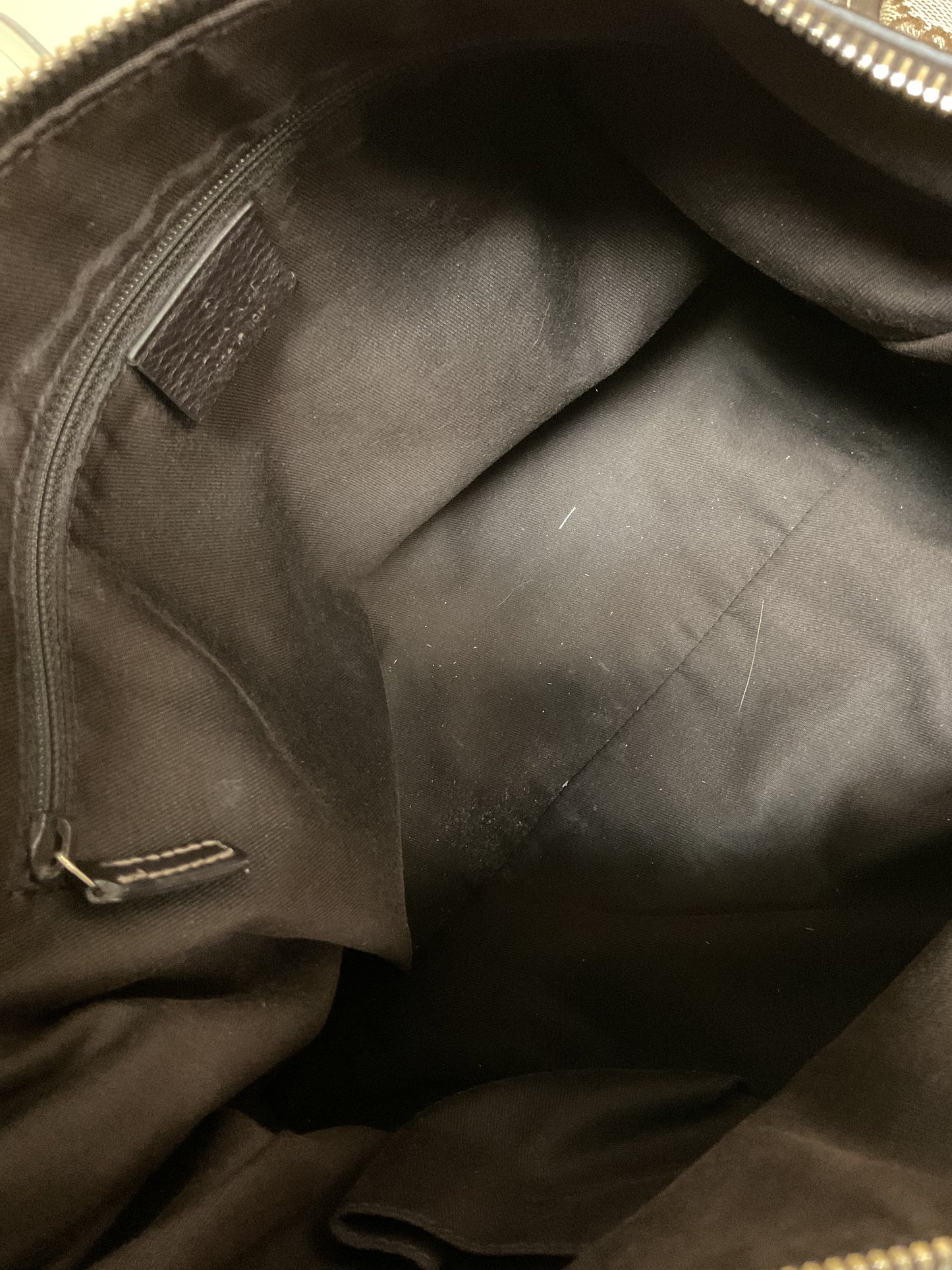Handbag Luxury Designer By Gucci In Brown & Tan, Size:Large