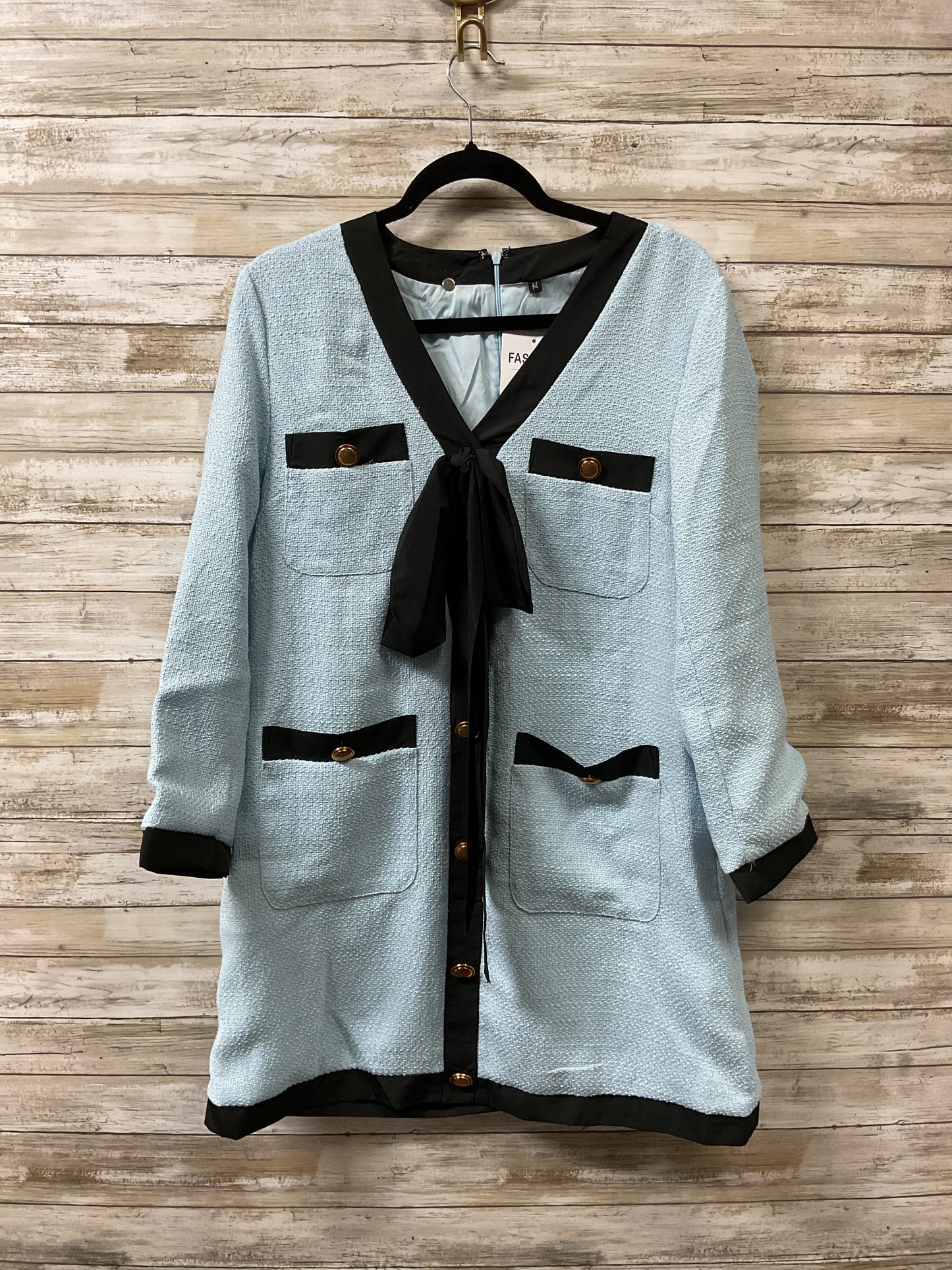 Dress Casual Midi By Clothes Mentor In Blue, Size:M