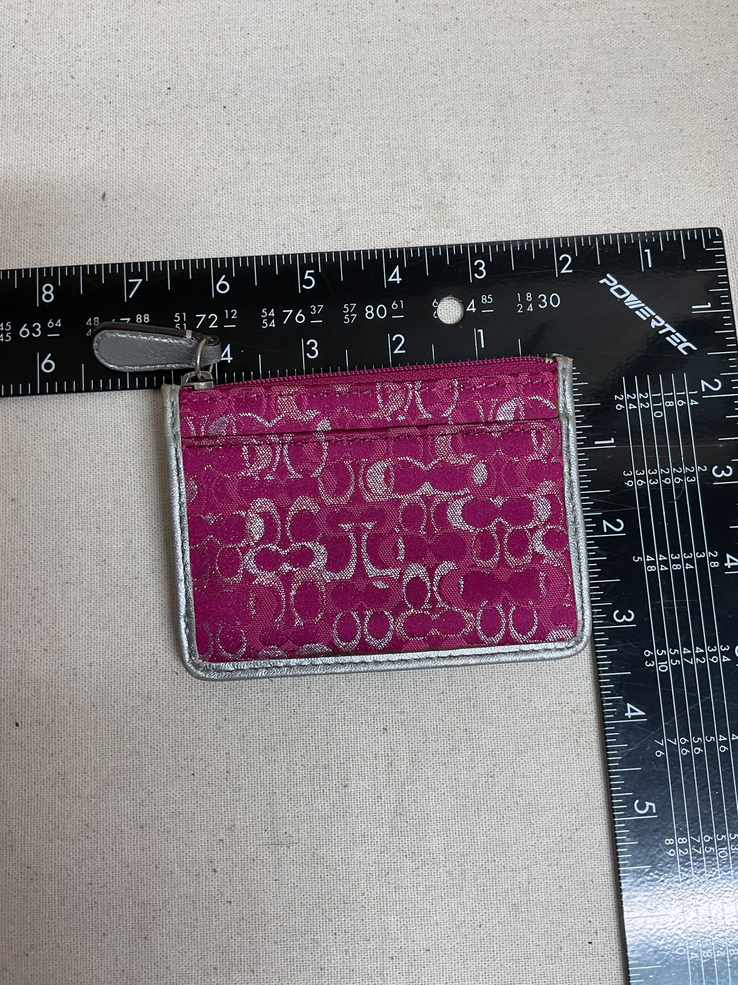 Wallet Designer By Coach In Pink, Size:Small
