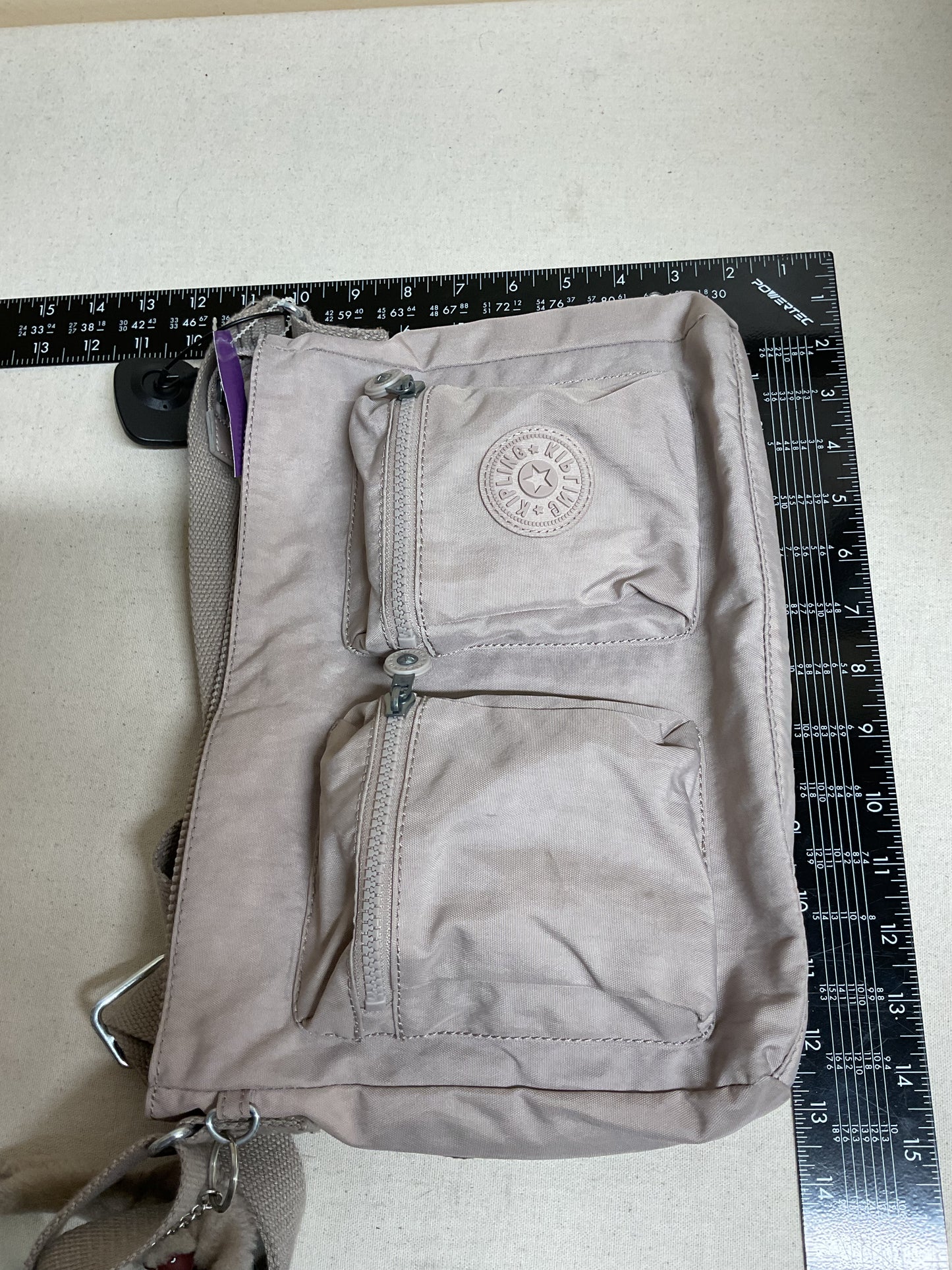 Handbag By Kipling In Tan, Size:Medium
