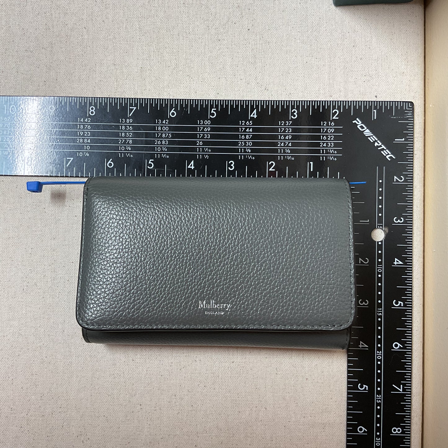 Wallet Luxury Designer By Mulberry In Grey, Size:Medium