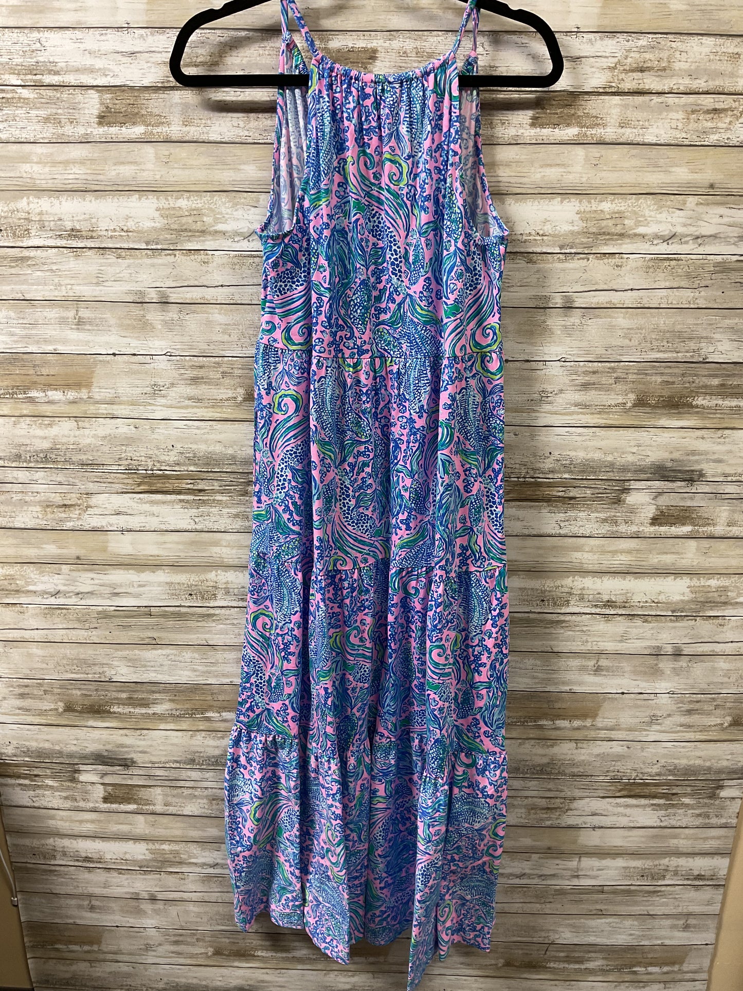 Dress Designer By Lilly Pulitzer In Blue & Pink, Size:S