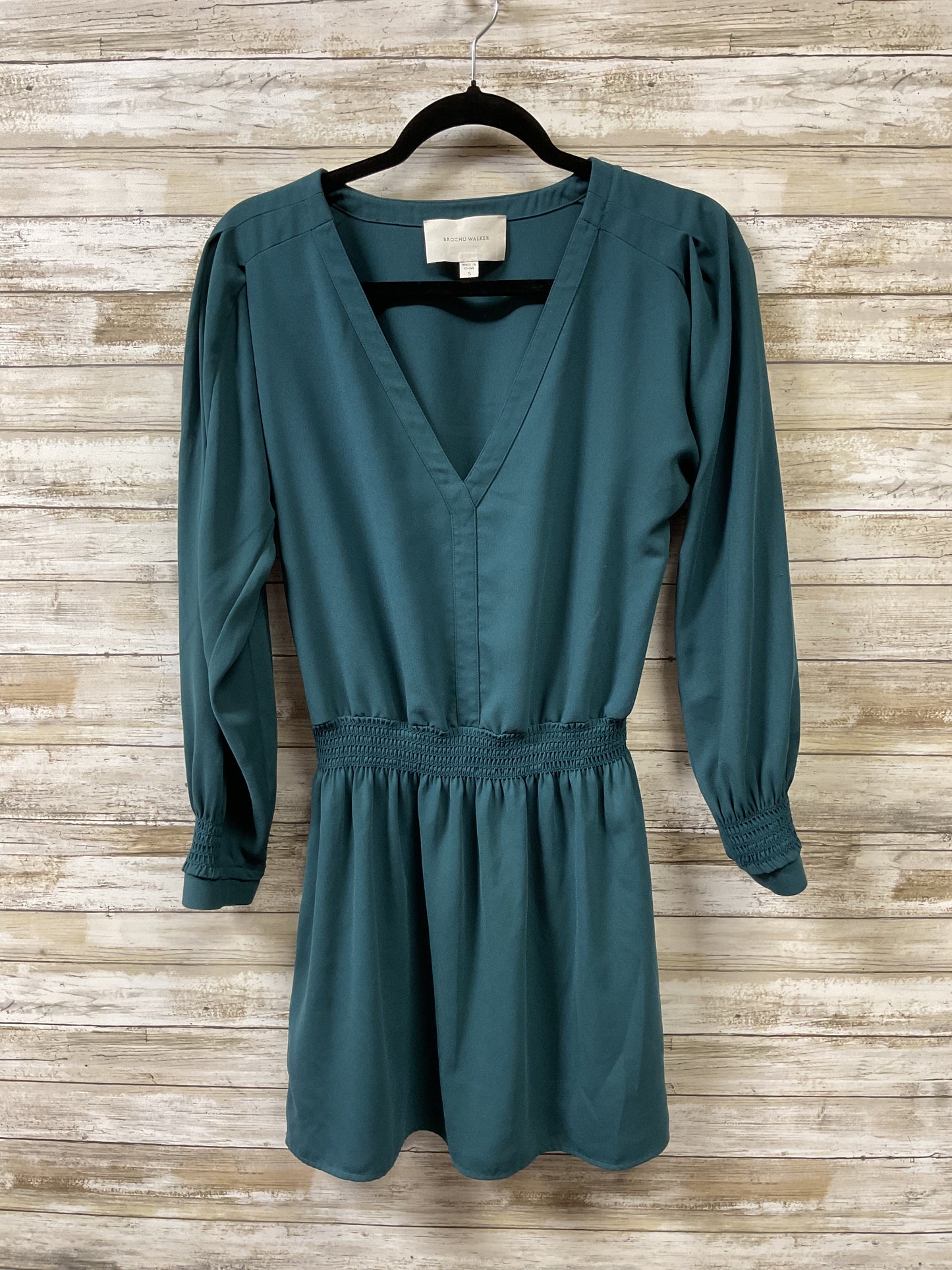 Dress Casual Short By Cmb In Teal, Size:S