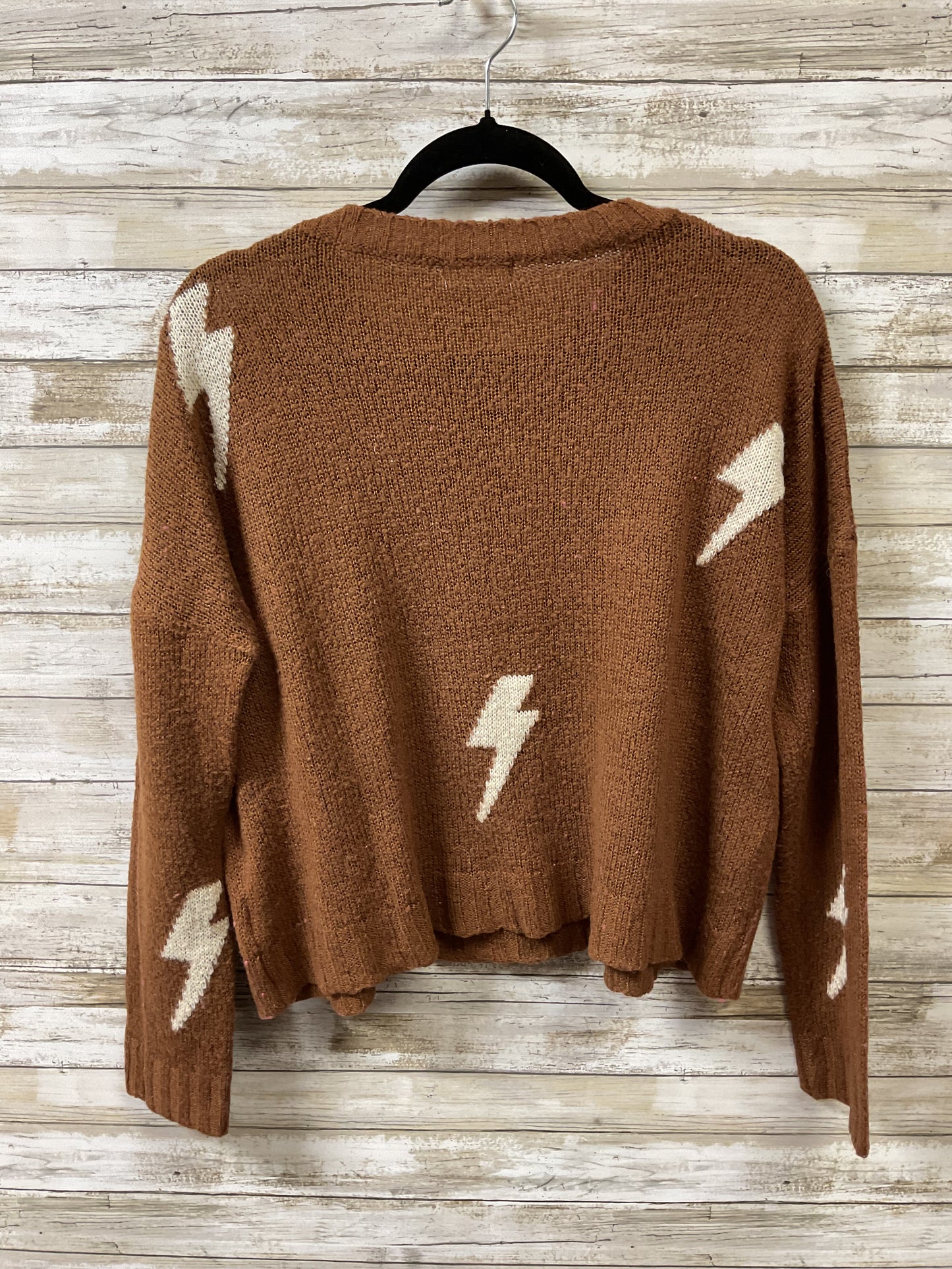 Sweater By Vestique In Brown, Size:S
