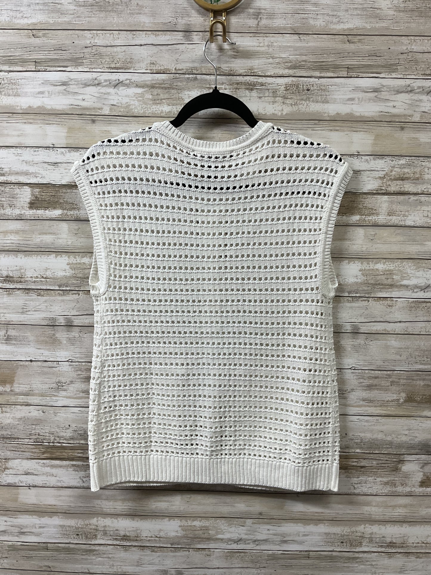 Top Sleeveless By White House Black Market In White, Size:Xs