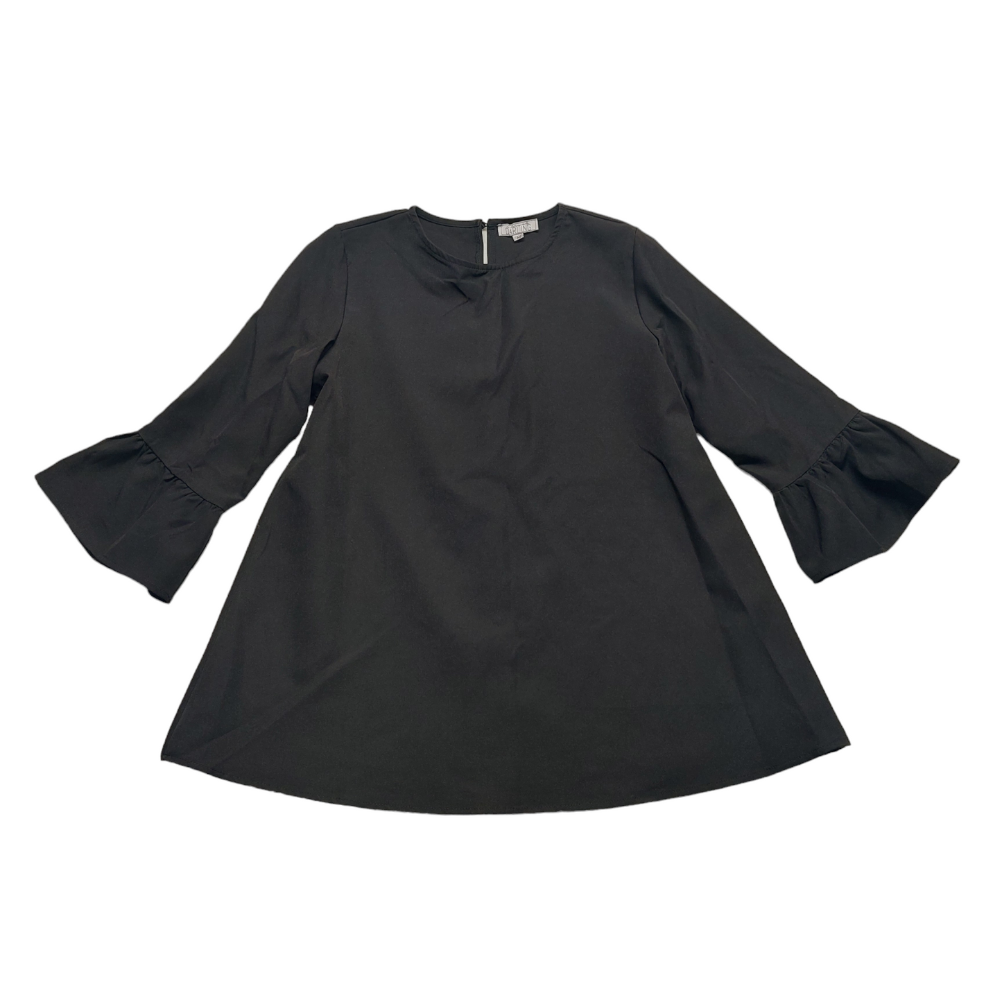 Black Top Long Sleeve Clothes Mentor, Size M