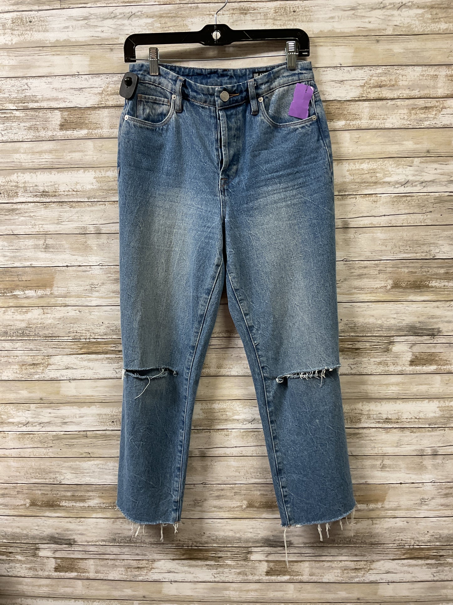 Jeans Straight By Blanknyc In Blue Denim, Size:0