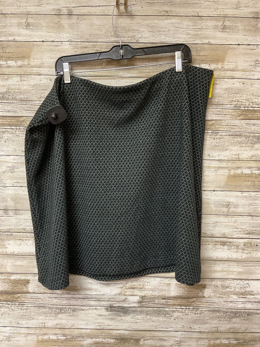 Skirt Mini & Short By Loft In Grey, Size:3X