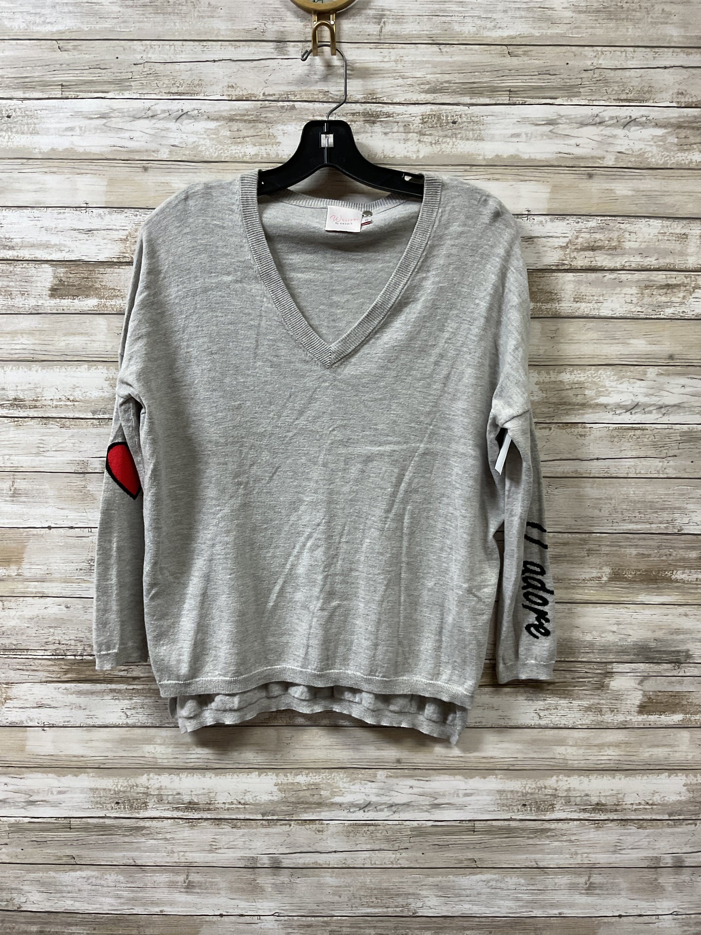Top Ls By Cmb In Grey, Size:Xs