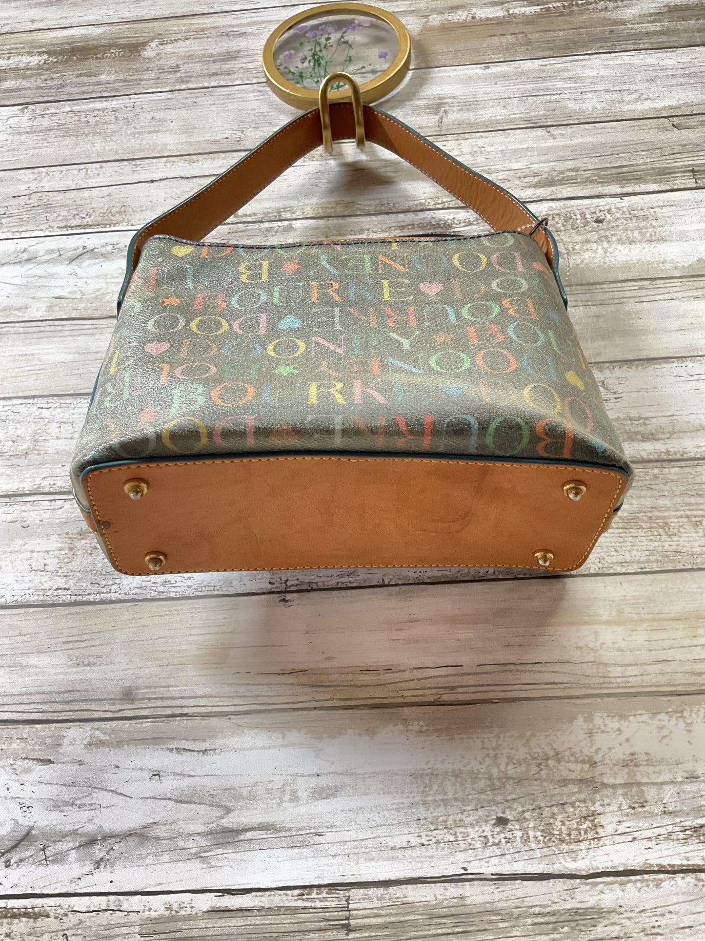 Handbag Designer By Dooney And Bourke In Multi, Size:Small