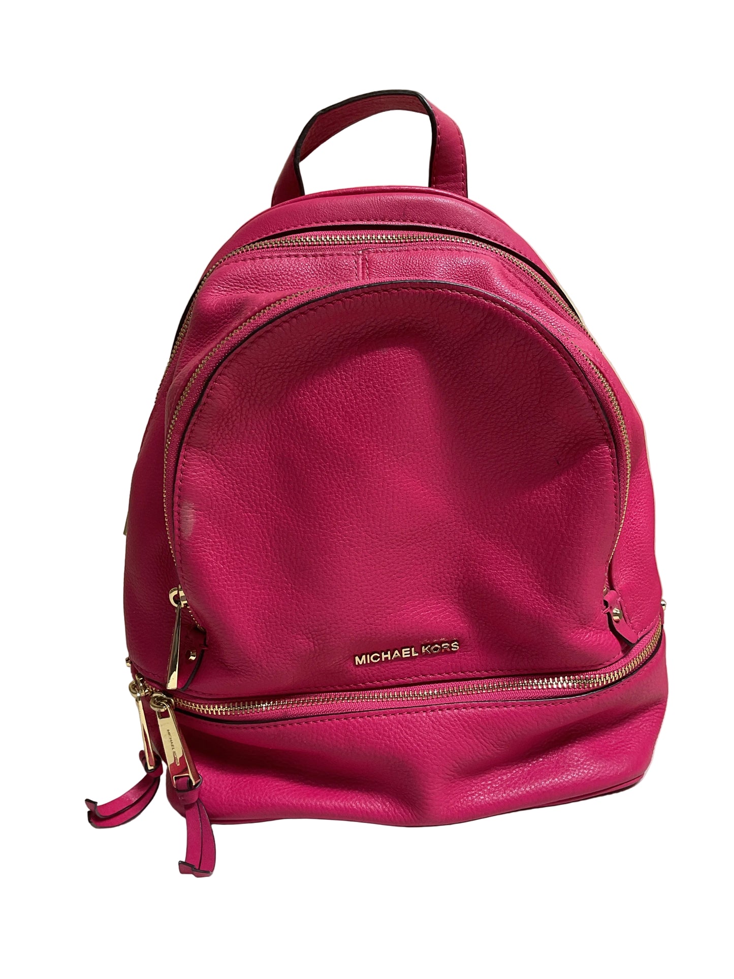 Backpack Designer By Michael Kors In Pink, Size:Medium