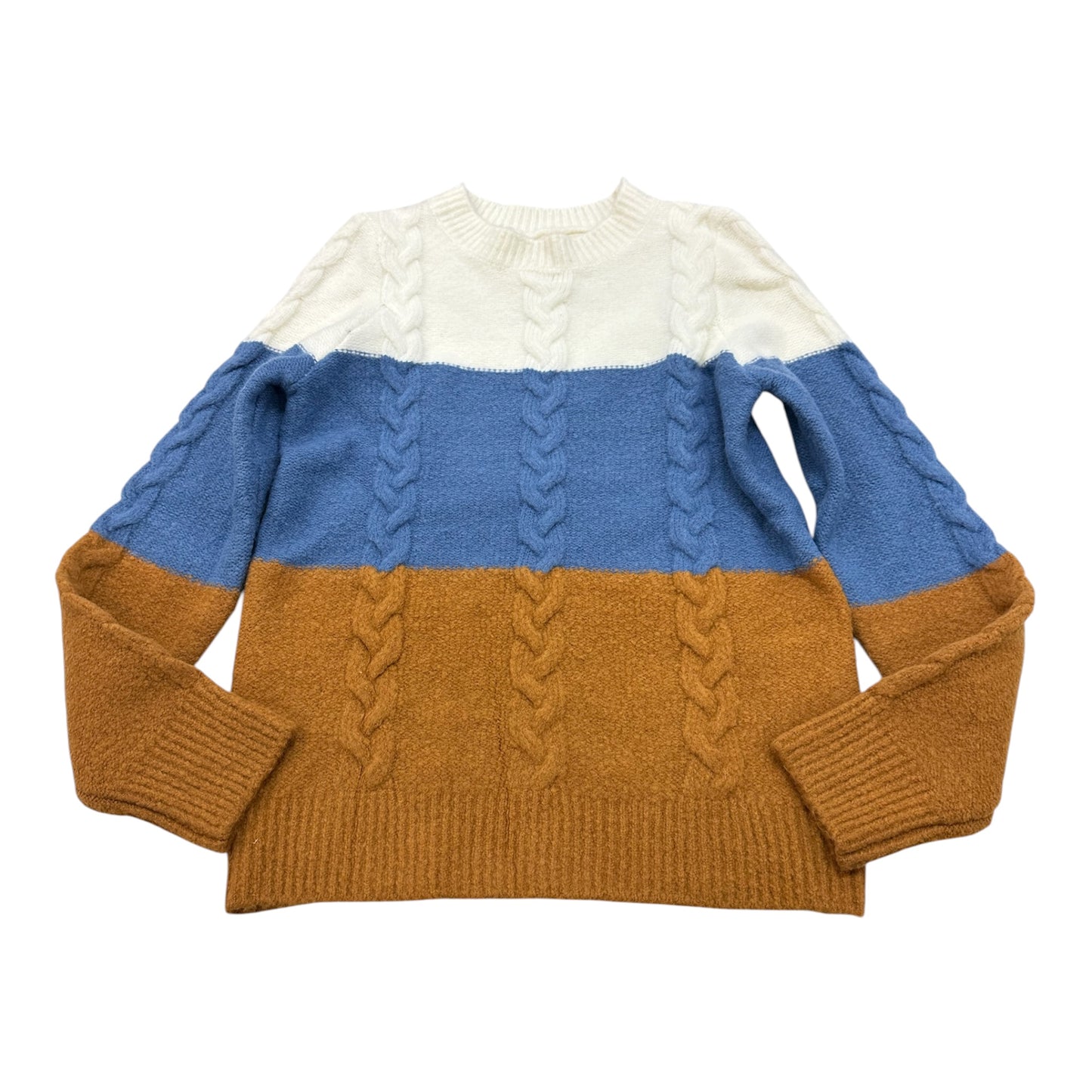 Sweater By Moth In Blue & Brown, Size:S