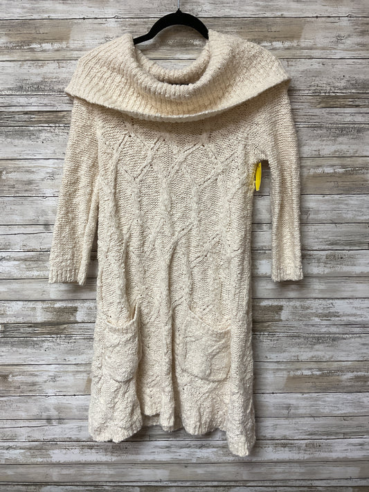 Dress Sweater By Sleeping On Snow In Cream, Size:S