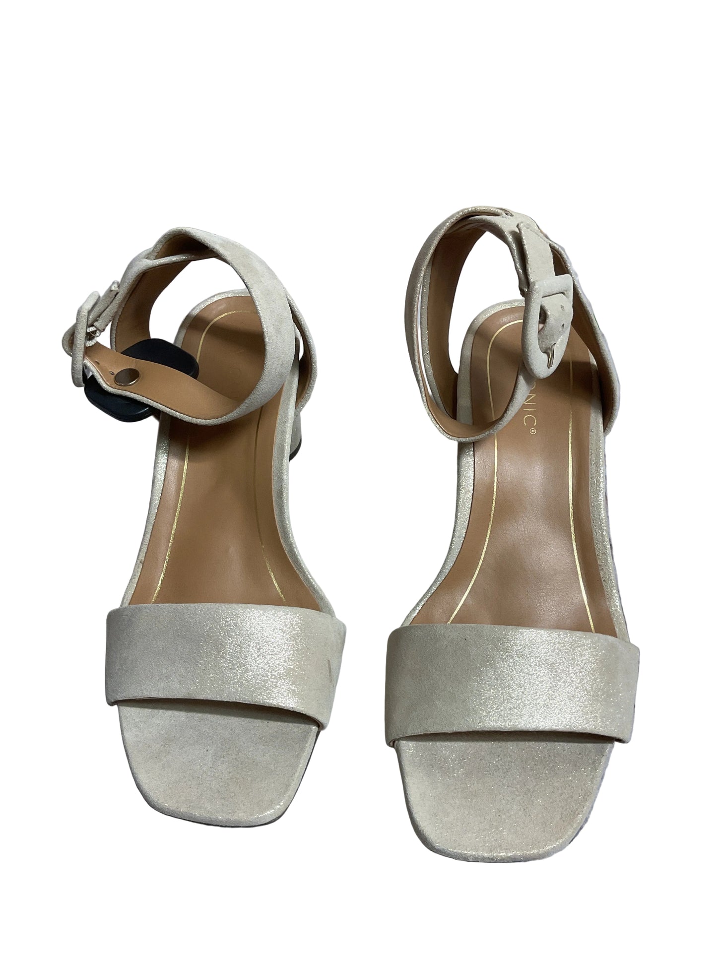 Shoes Heels Block By Vionic In Tan, Size:8.5